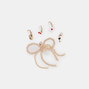 GOLD BOW CHARM PACKAGE ASSORTED