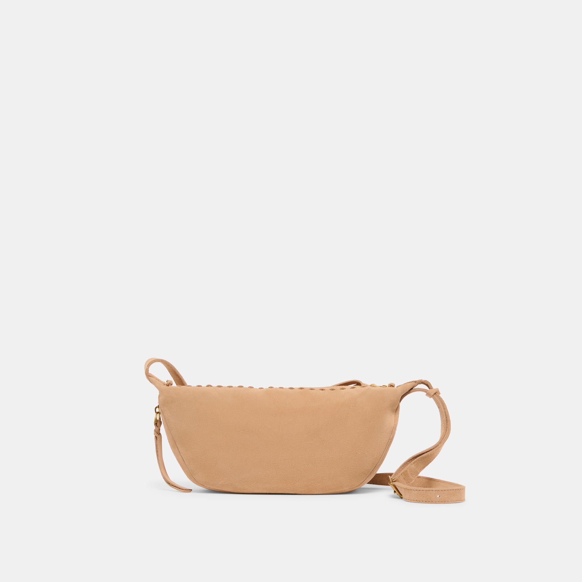 LIPARI CROSSBODY BEIGE SUEDE - Image 11