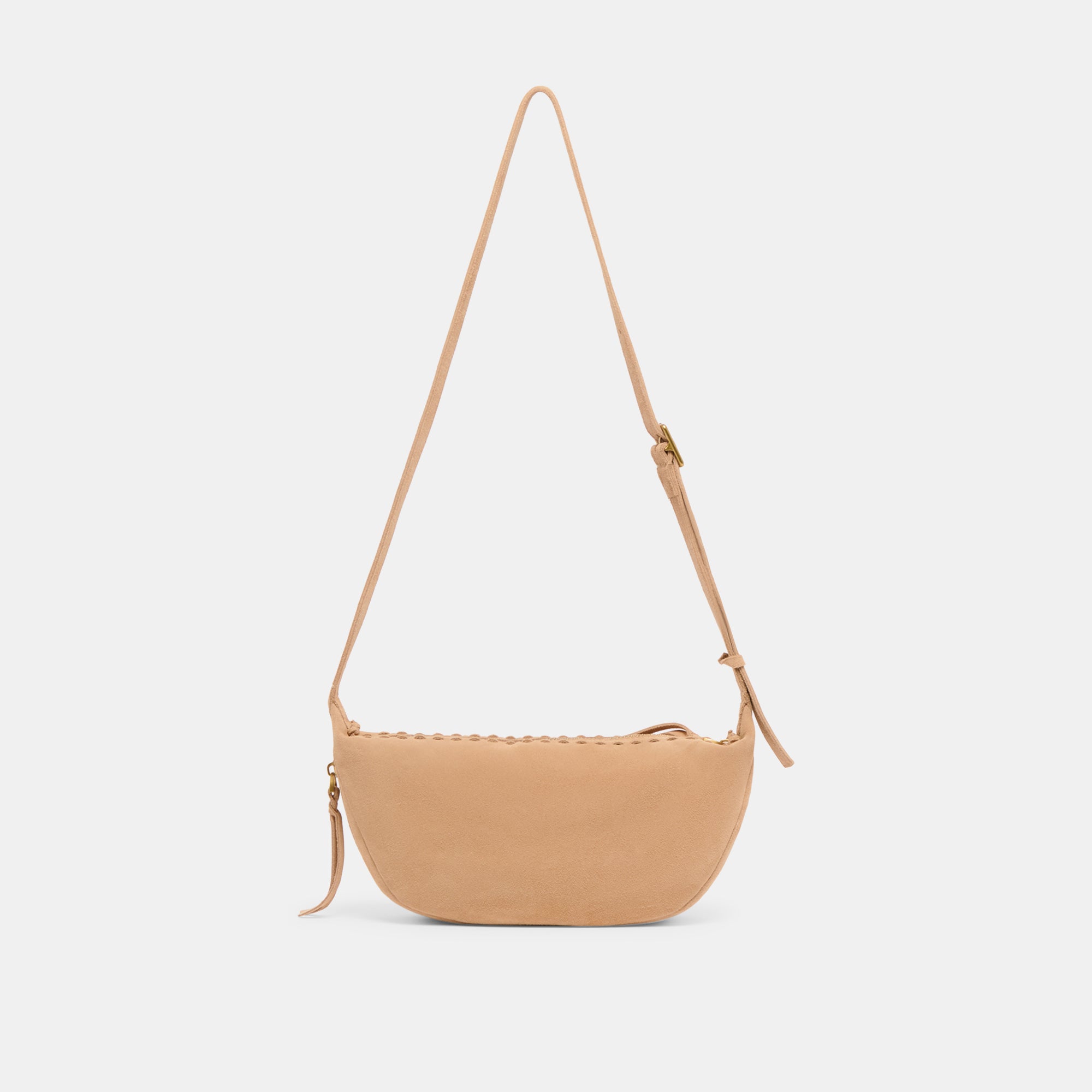 LIPARI CROSSBODY BEIGE SUEDE - Image 10