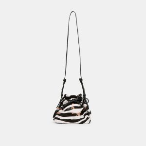 RANDI CROSSBODY ZEBRA CALF HAIR