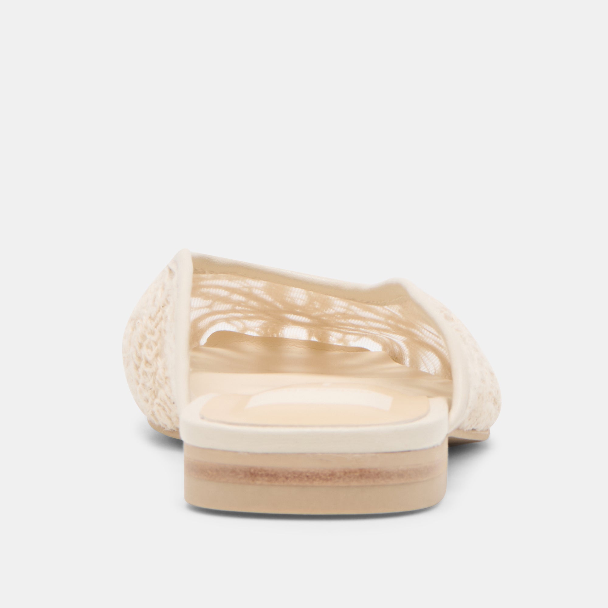 AUBRIE FLATS IVORY MACRAME MESH - Image 7