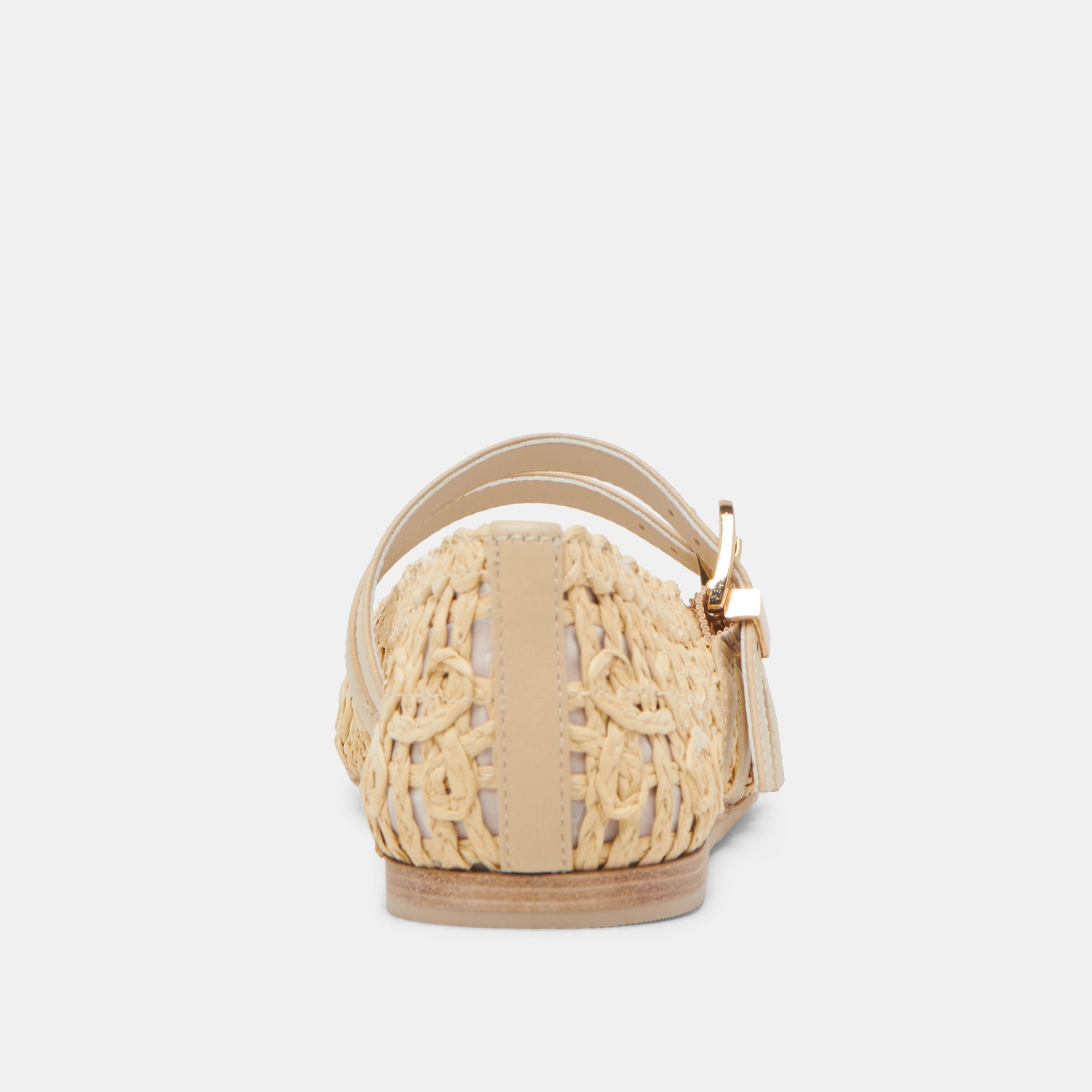 BAYLEE SUNFLOWER BALLET FLATS LT NATURAL MACRAME - Image 9