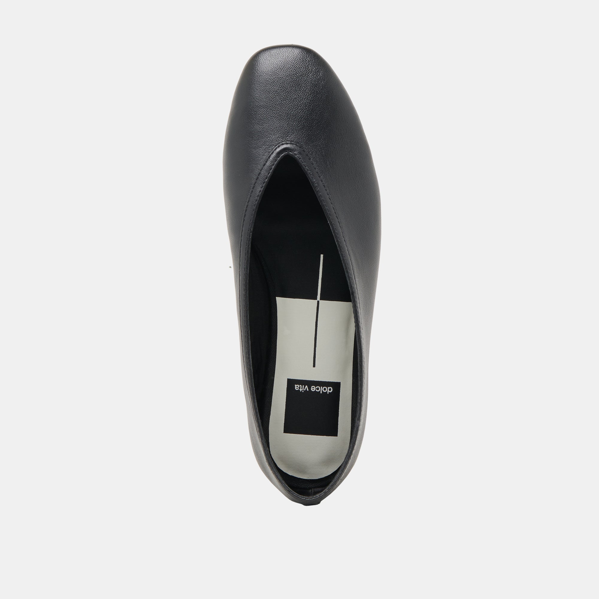 BRAIDY BALLET FLATS BLACK LEATHER - Image 13