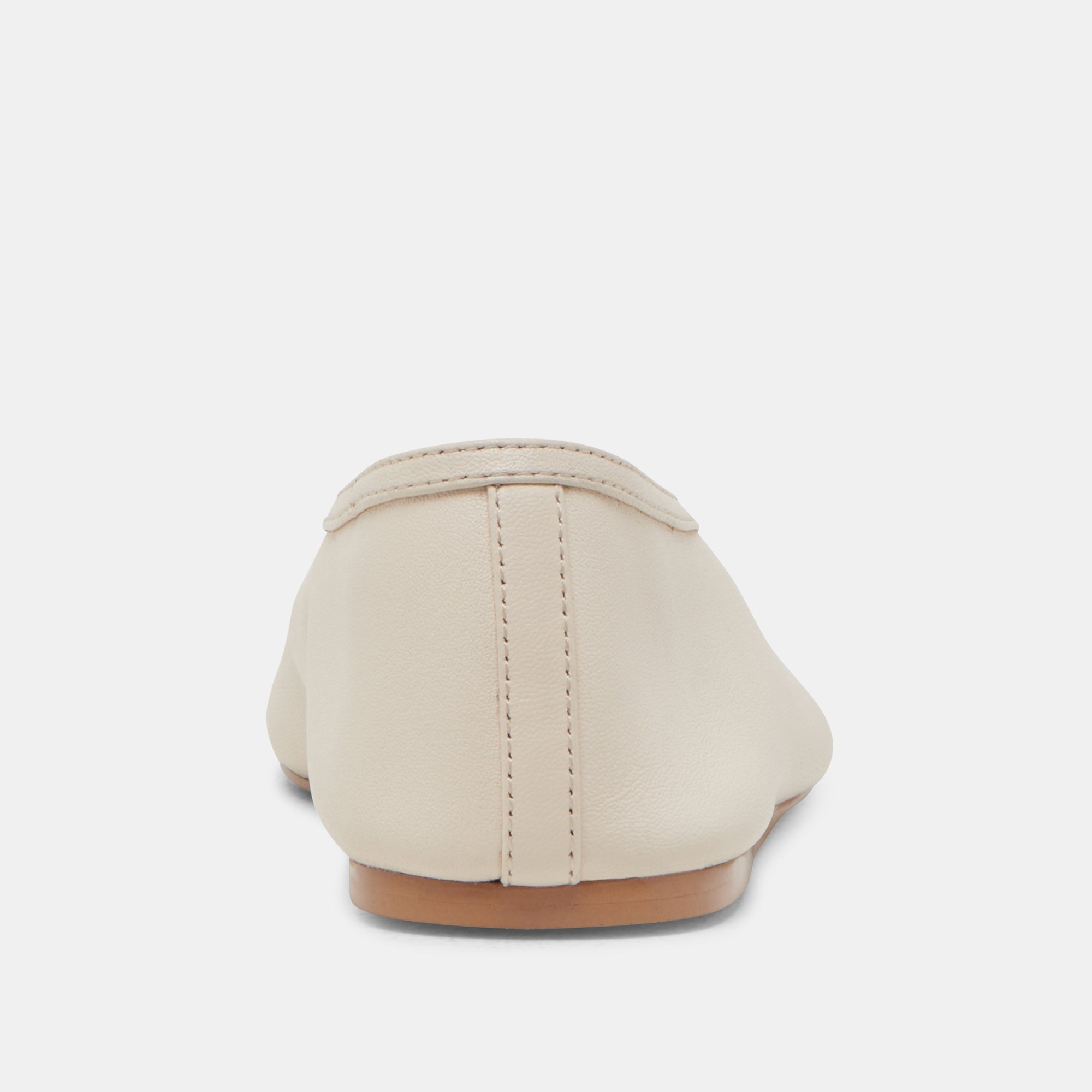 BRAIDY BALLET FLATS IVORY LEATHER - Image 10