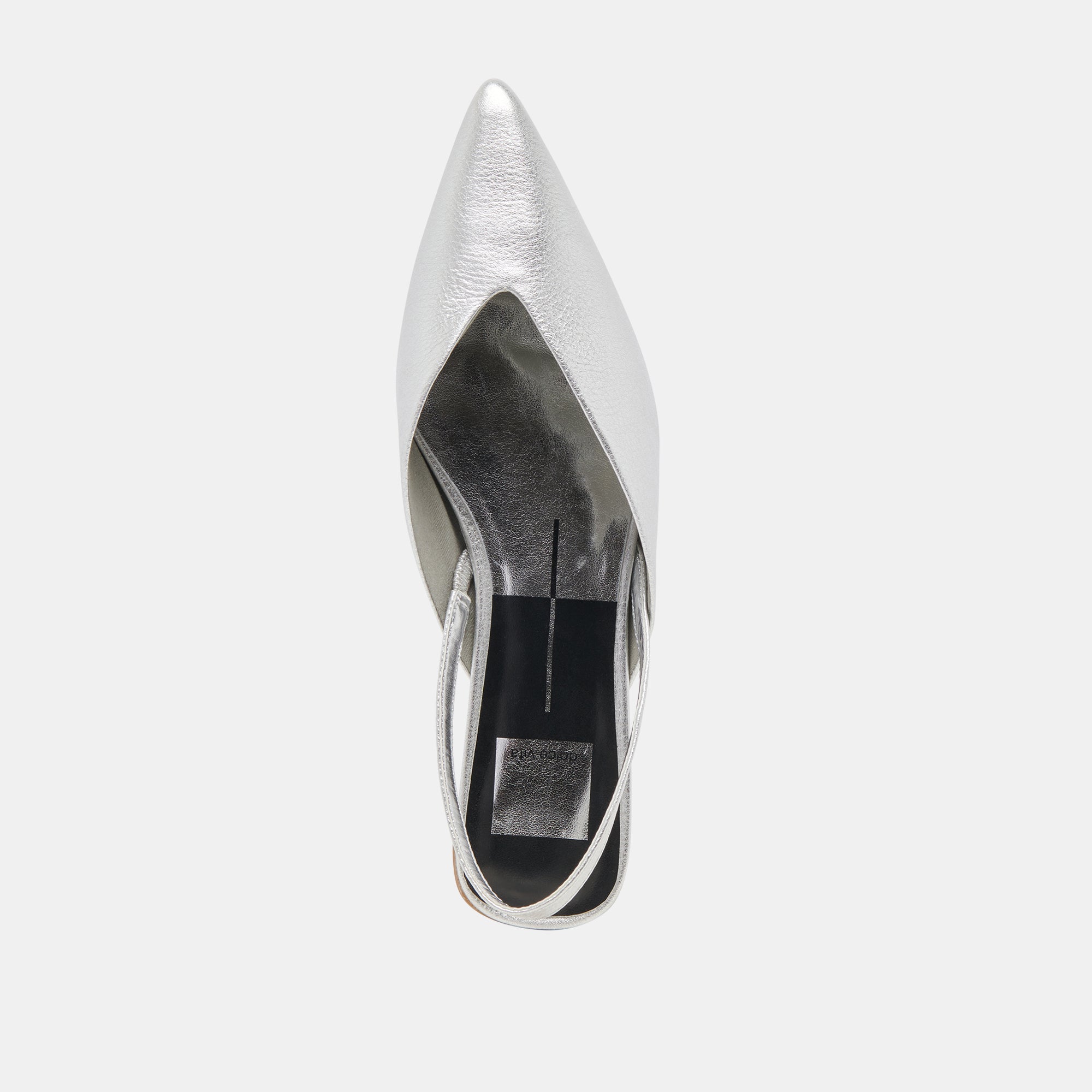 BYANCA FLATS SILVER DISTRESSED LEATHER - re:vita - Image 8