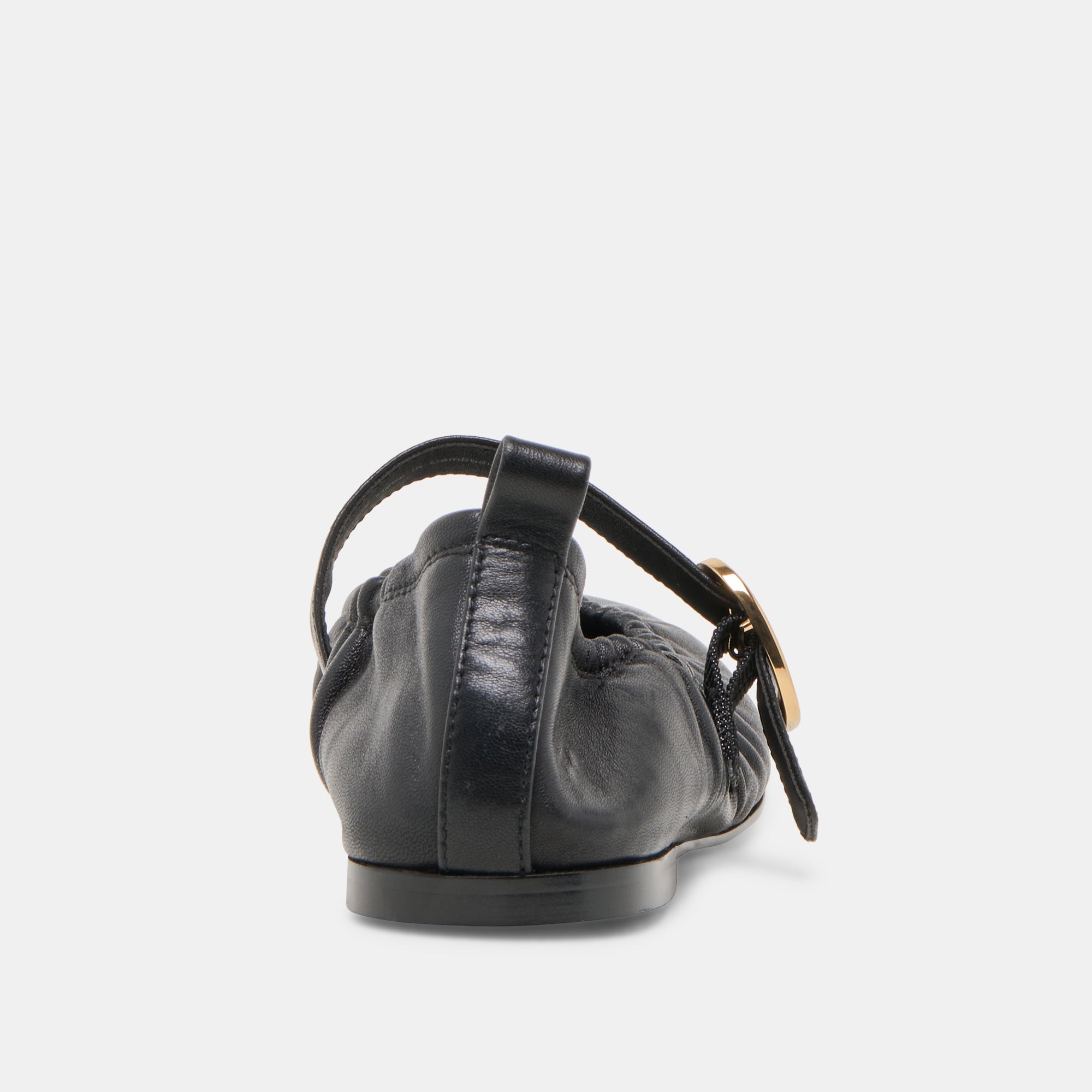 CAELY BALLET FLATS BLACK LEATHER - Image 13