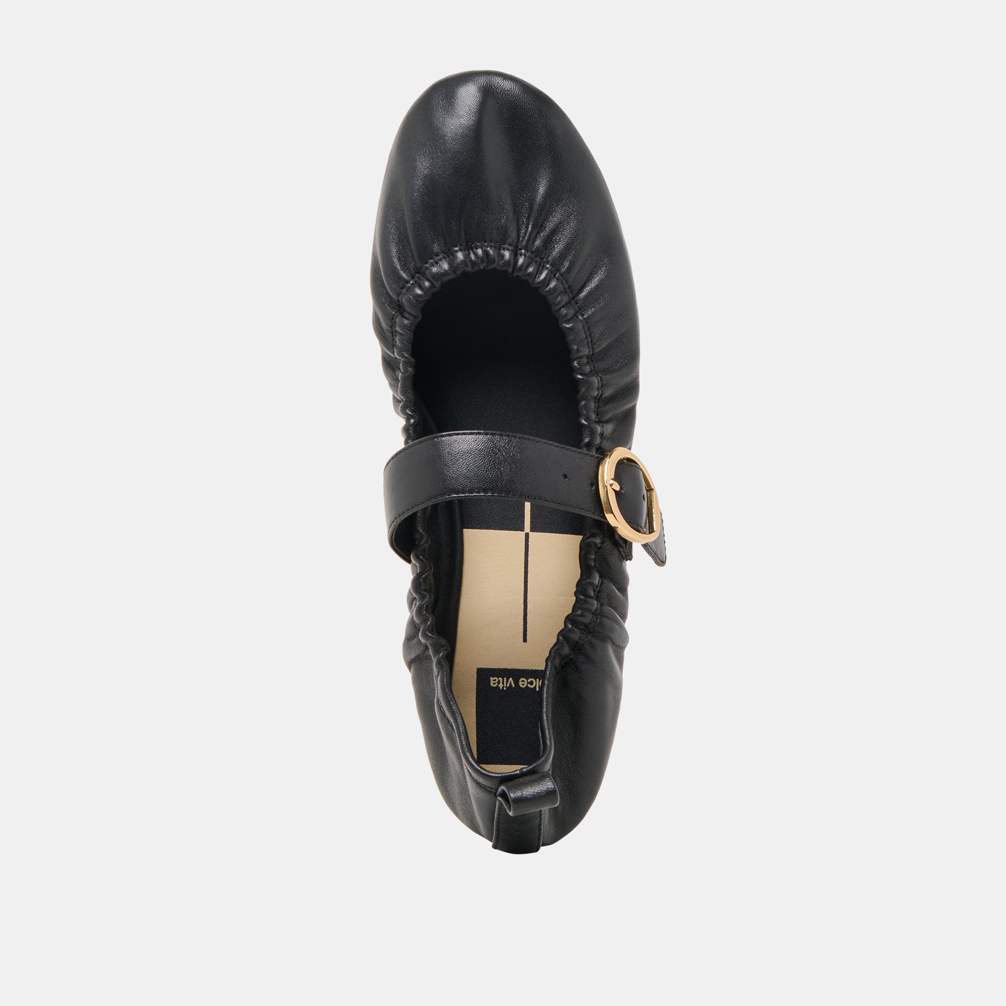 CAELY BALLET FLATS BLACK LEATHER - Image 14