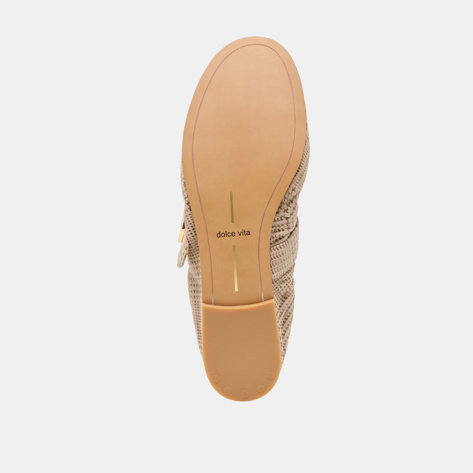 CAELY BALLET FLATS HERRINGBONE PRINTED SUEDE - Image 9