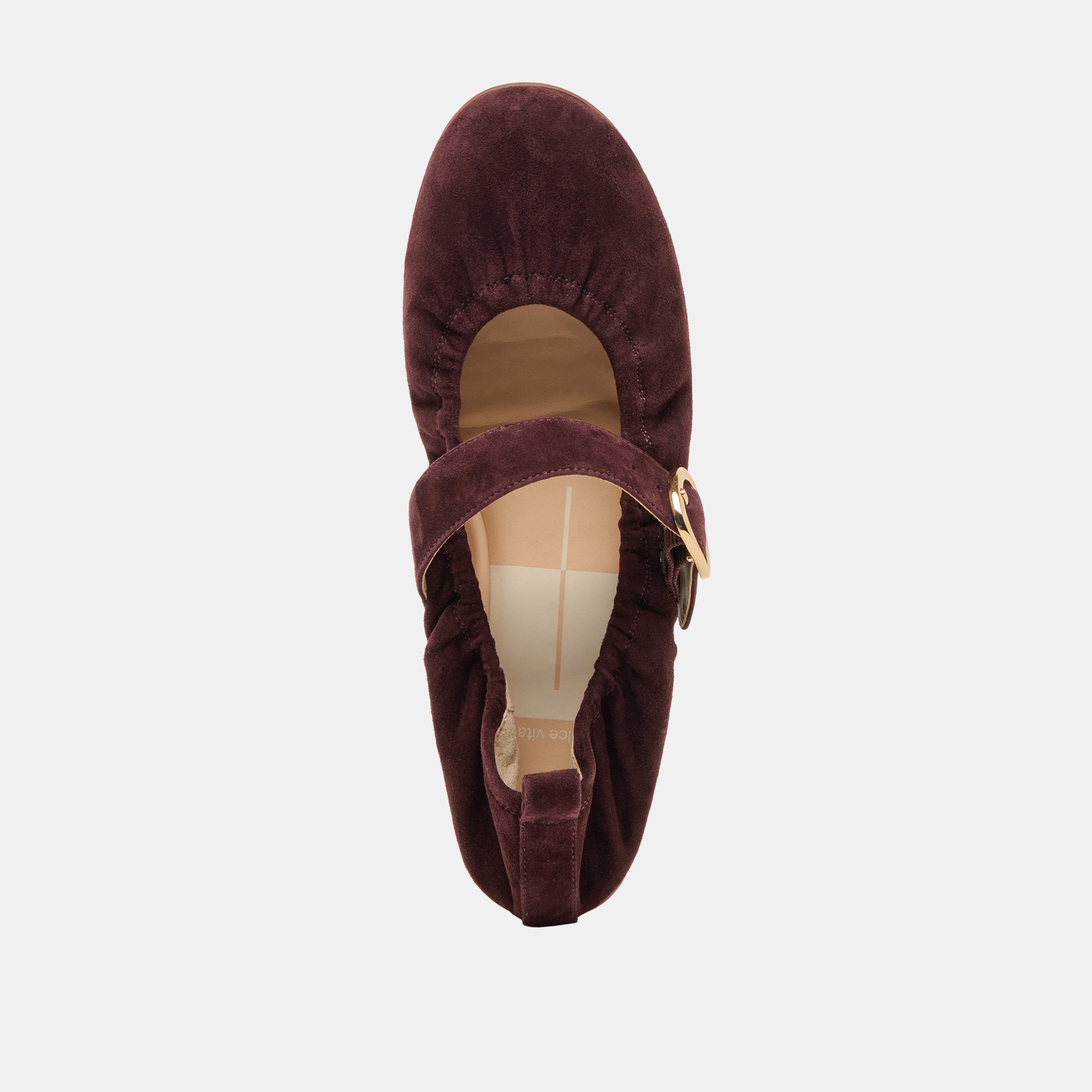 CAELY BALLET FLATS MULBERRY SUEDE - Image 11