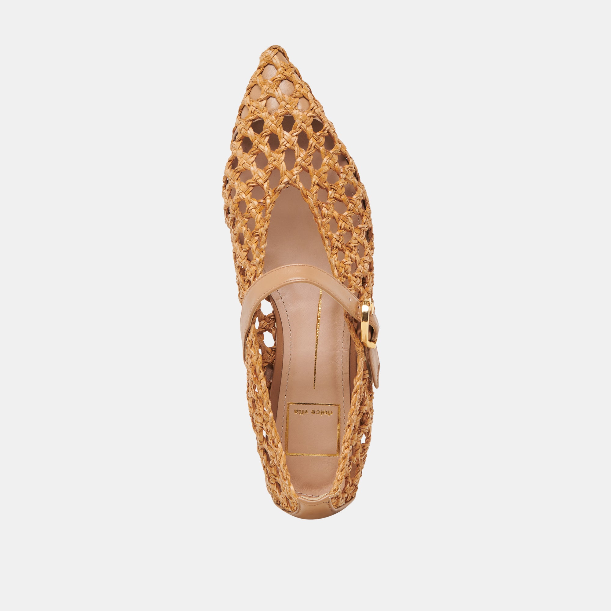 CATY BALLET FLATS NATURAL WOVEN - Image 10