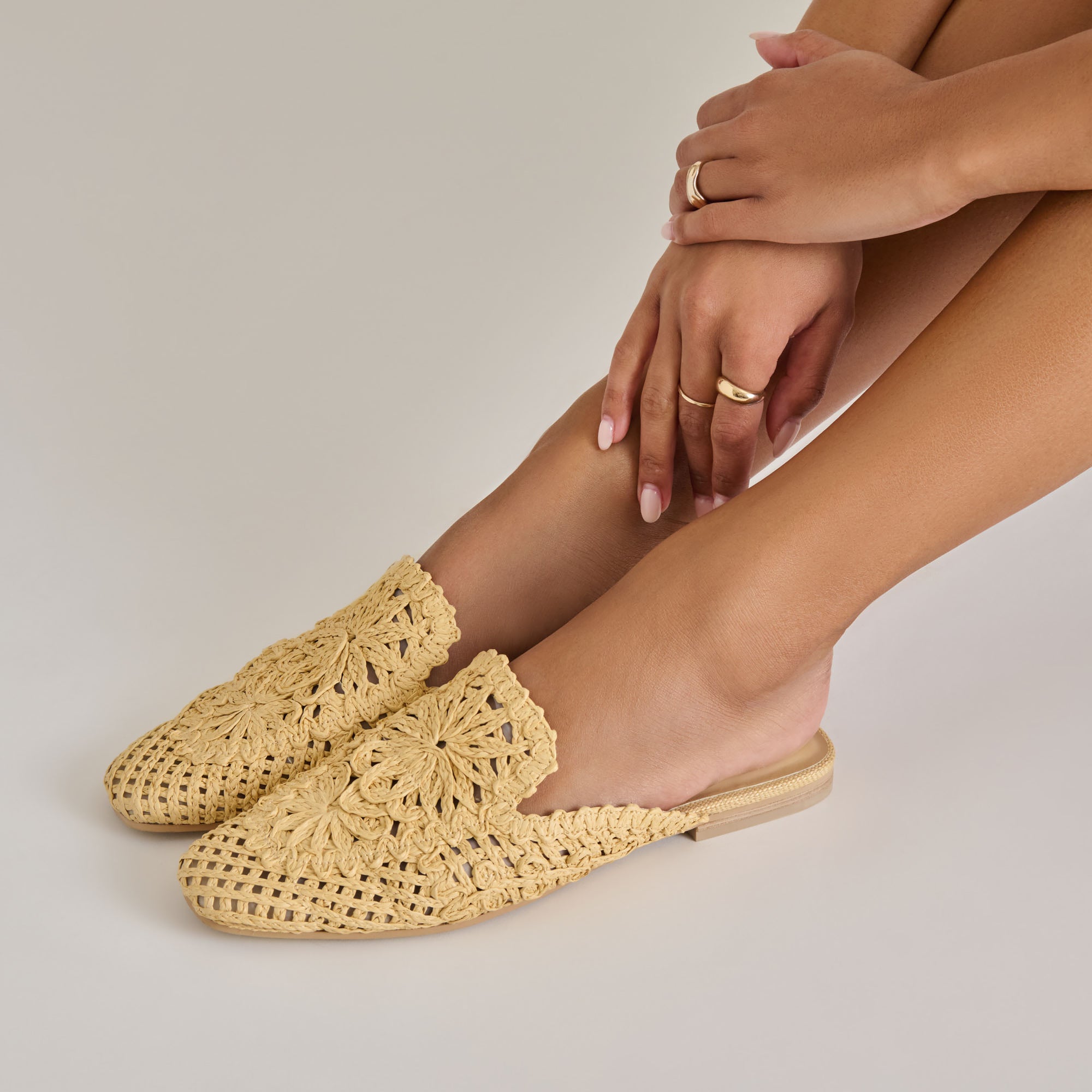 DIYA FLATS LT NATURAL MACRAME - Image 2