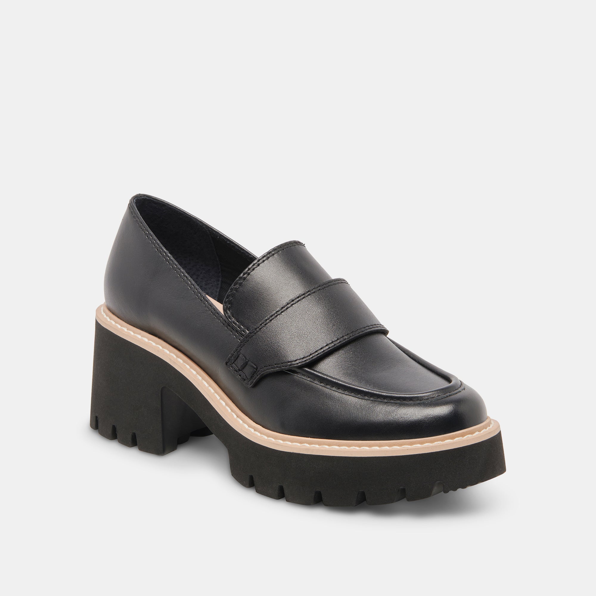 HALONA LOAFERS ONYX LEATHER - re:vita - Image 3