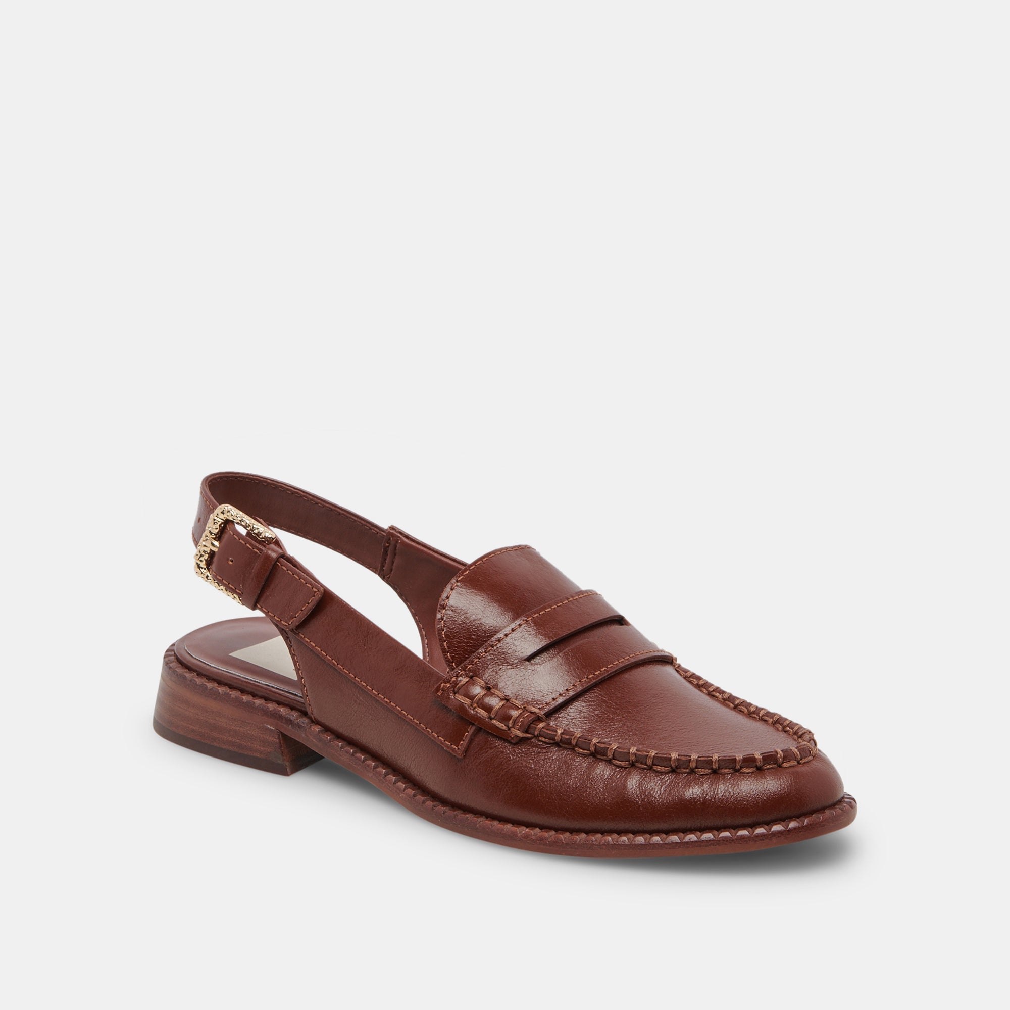 HARDI LOAFERS BROWN CRINKLE PATENT - re:vita - Image 5