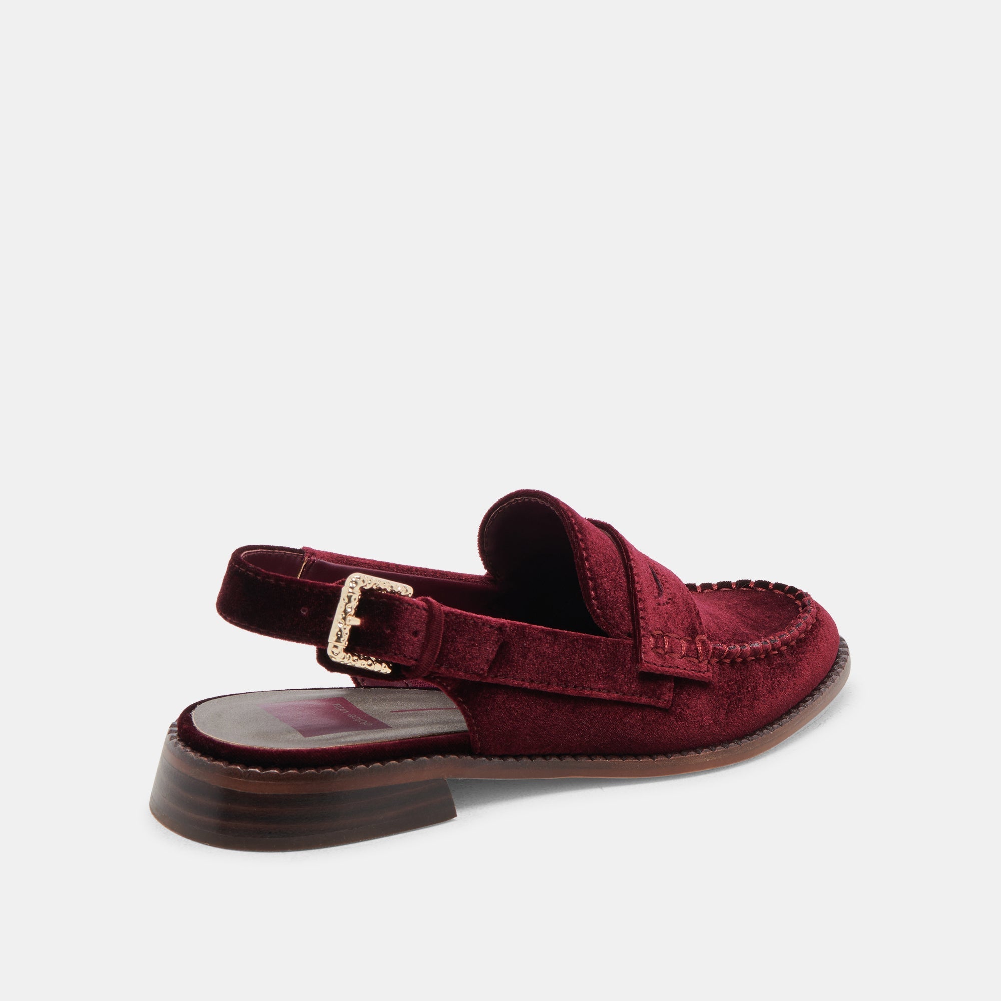 HARDI LOAFERS WINE VELVET - re:vita - Image 3