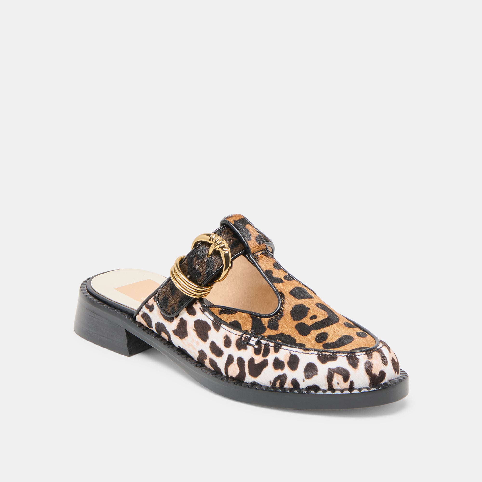 HARLAH FLATS LEOPARD MULTI CALF HAIR - Image 2