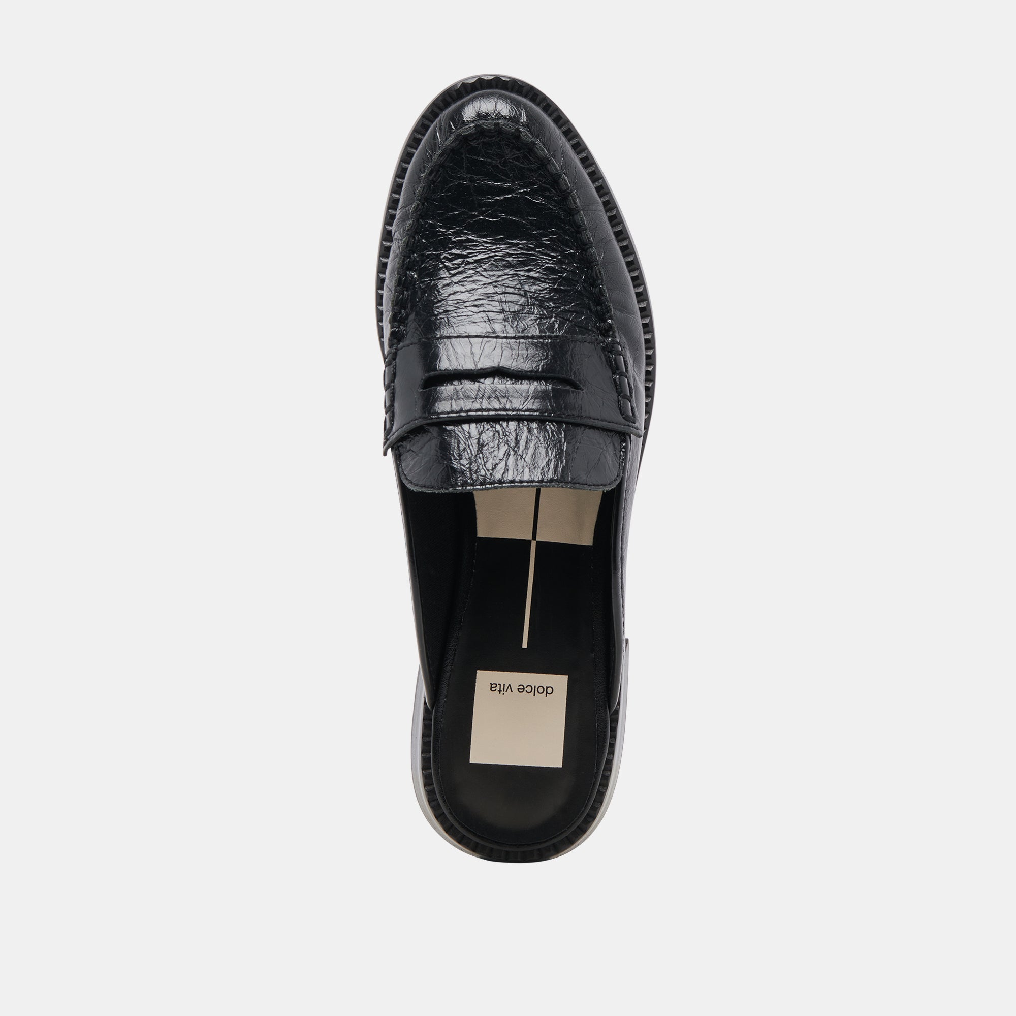 HAVAN LOAFERS MIDNIGHT CRINKLE PATENT - re:vita - Image 8