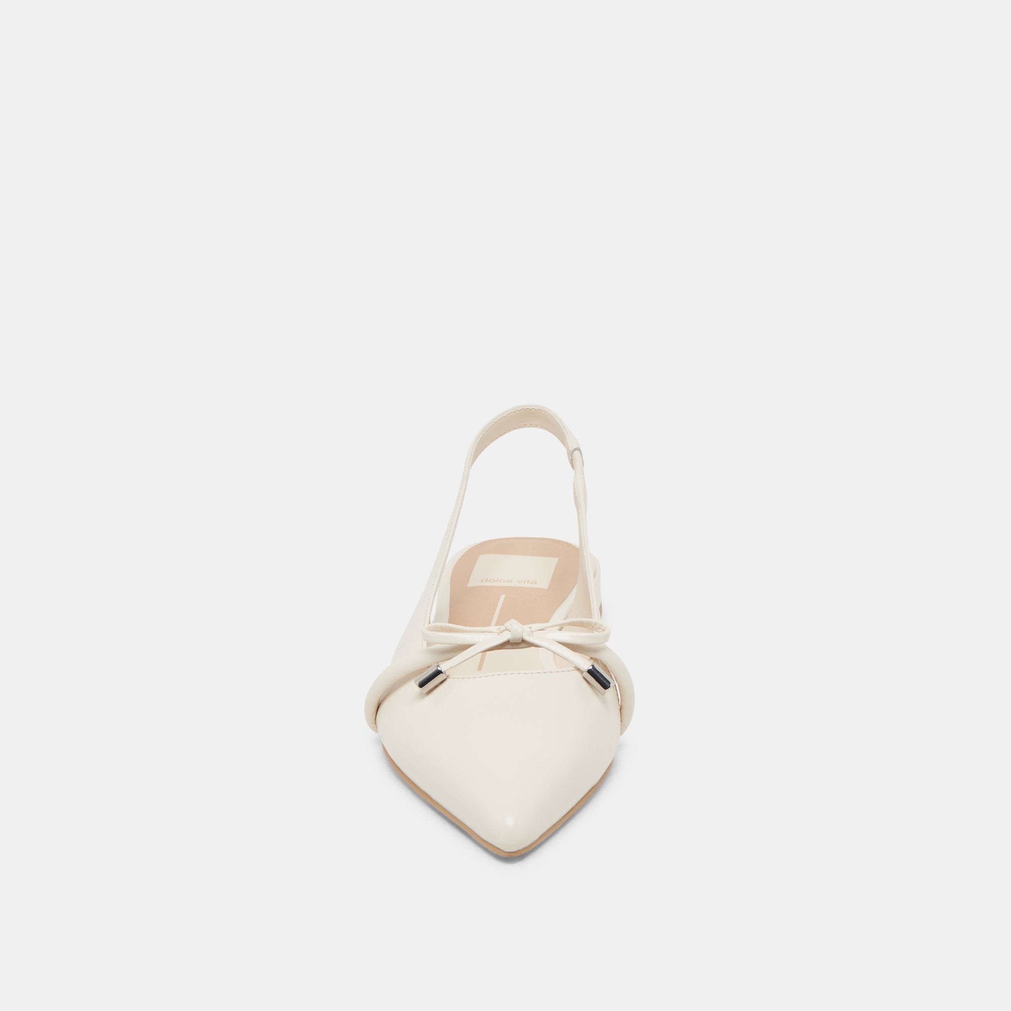 PAYGE FLATS OFF WHITE CRINKLE PATENT - Image 6