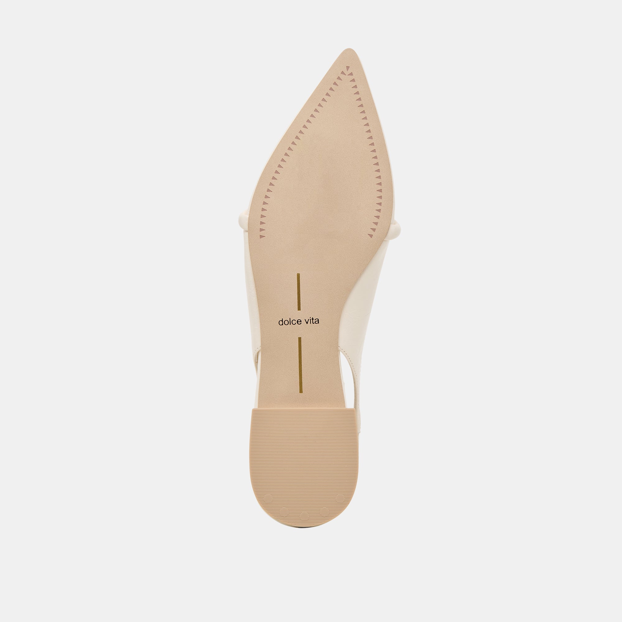 PAYGE FLATS OFF WHITE CRINKLE PATENT - Image 9