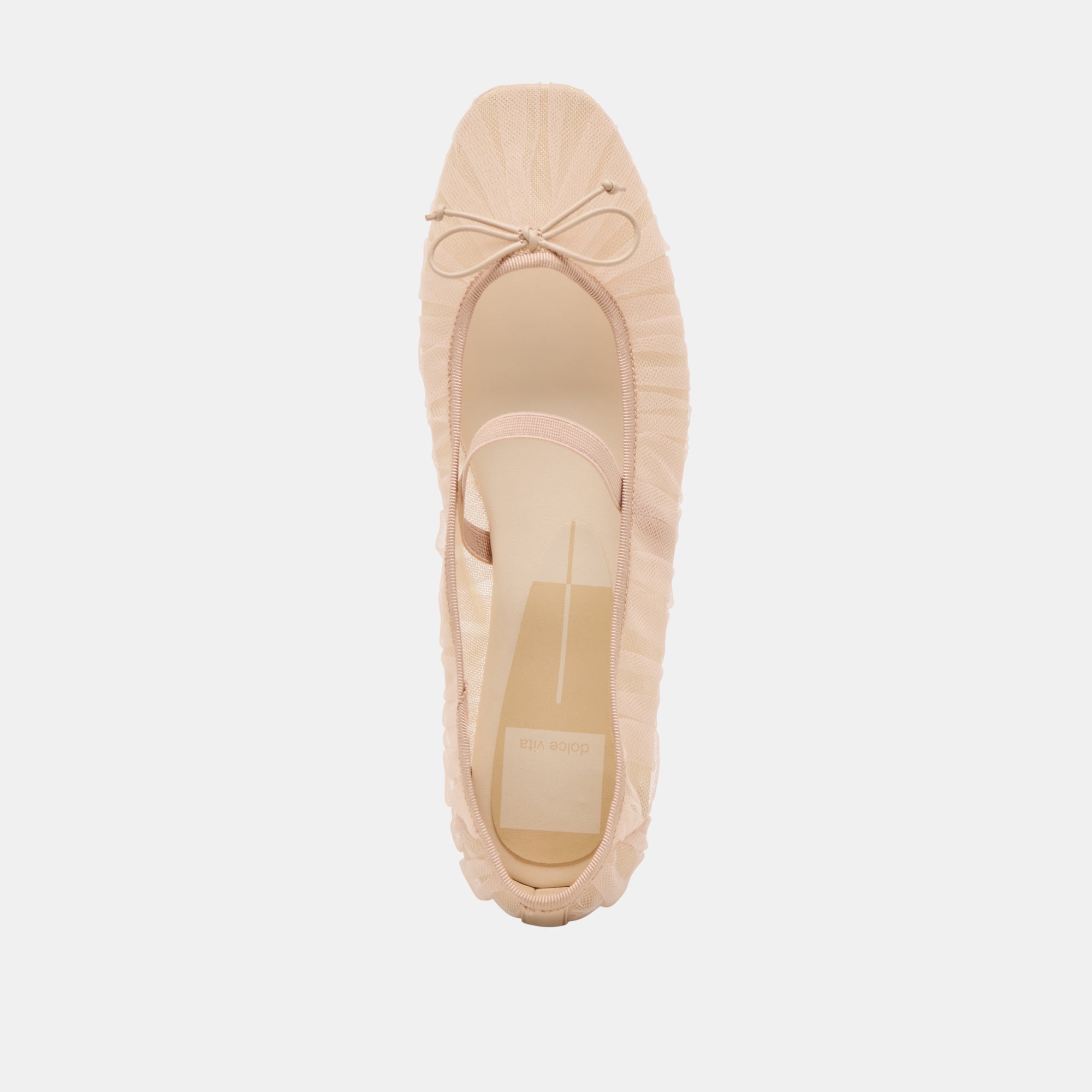 RAEVEN BALLET FLATS PRALINE TULLE - Image 12