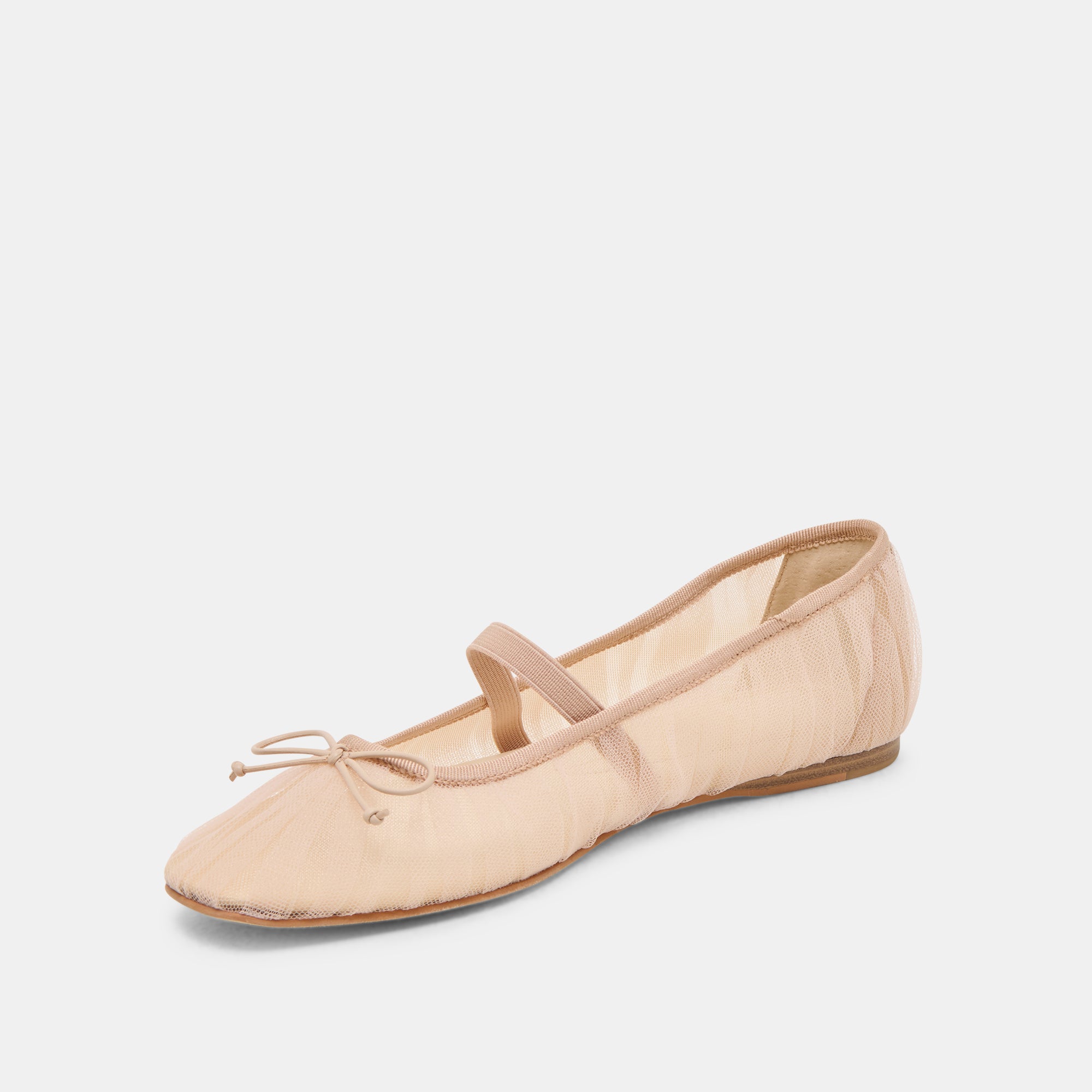 RAEVEN BALLET FLATS PRALINE TULLE - Image 7