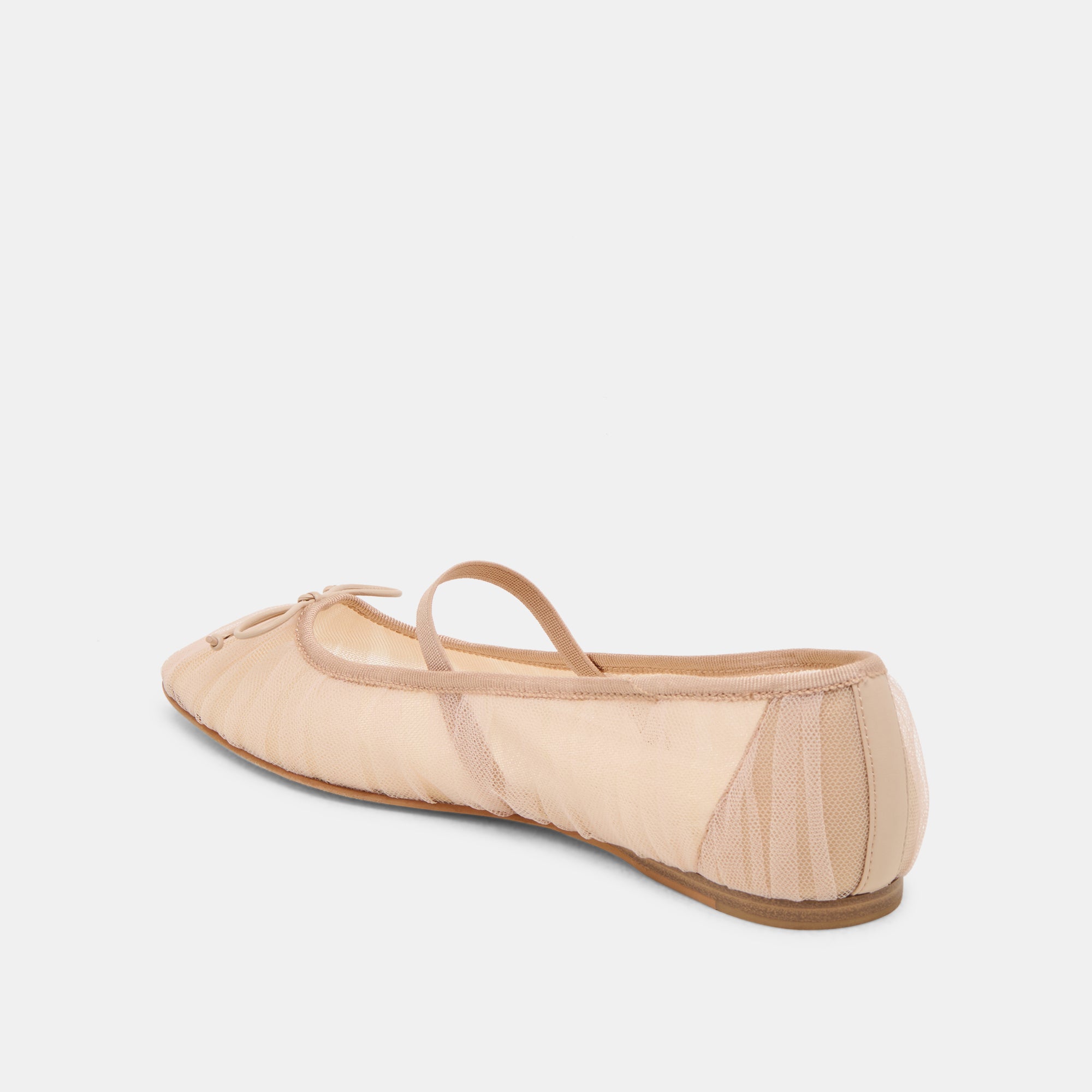 RAEVEN BALLET FLATS PRALINE TULLE - Image 9