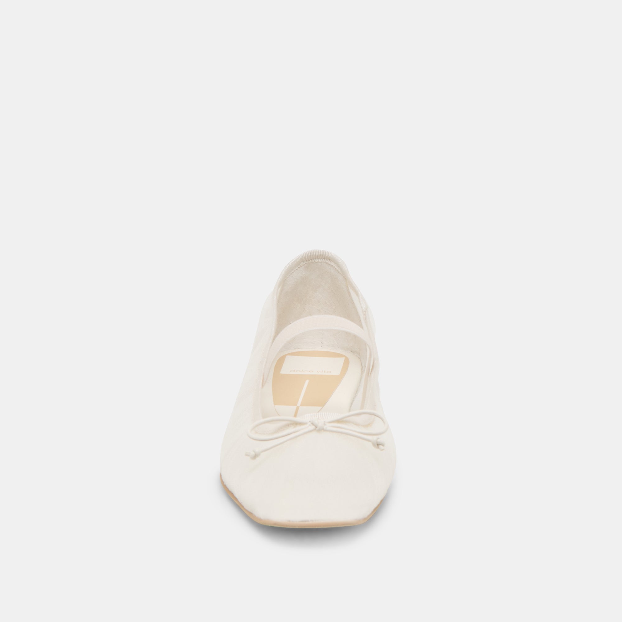 RAEVEN BALLET FLATS WHITE TULLE - Image 6