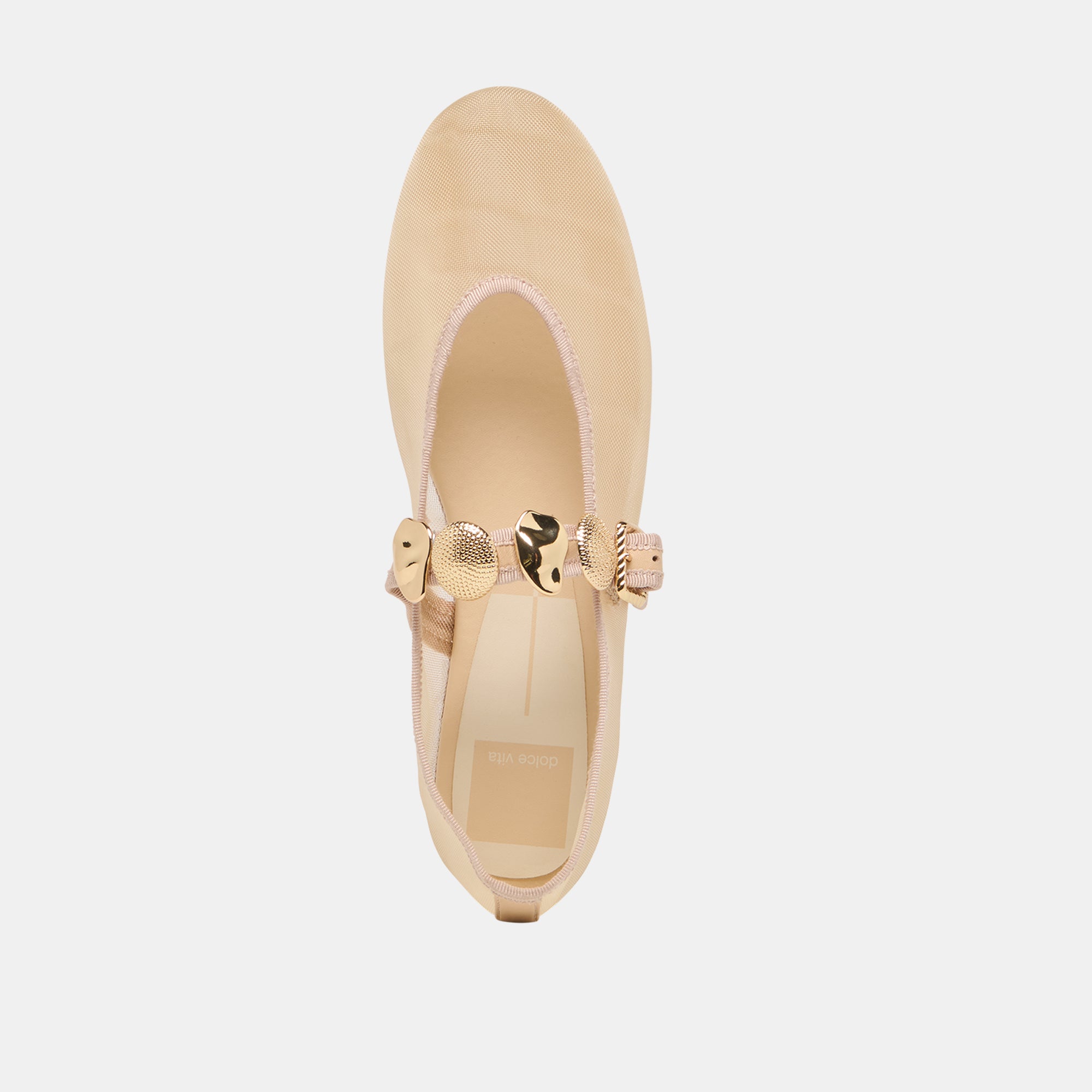 RELAN MESH BALLET FLATS FRENCH VANILLA MESH - Image 8