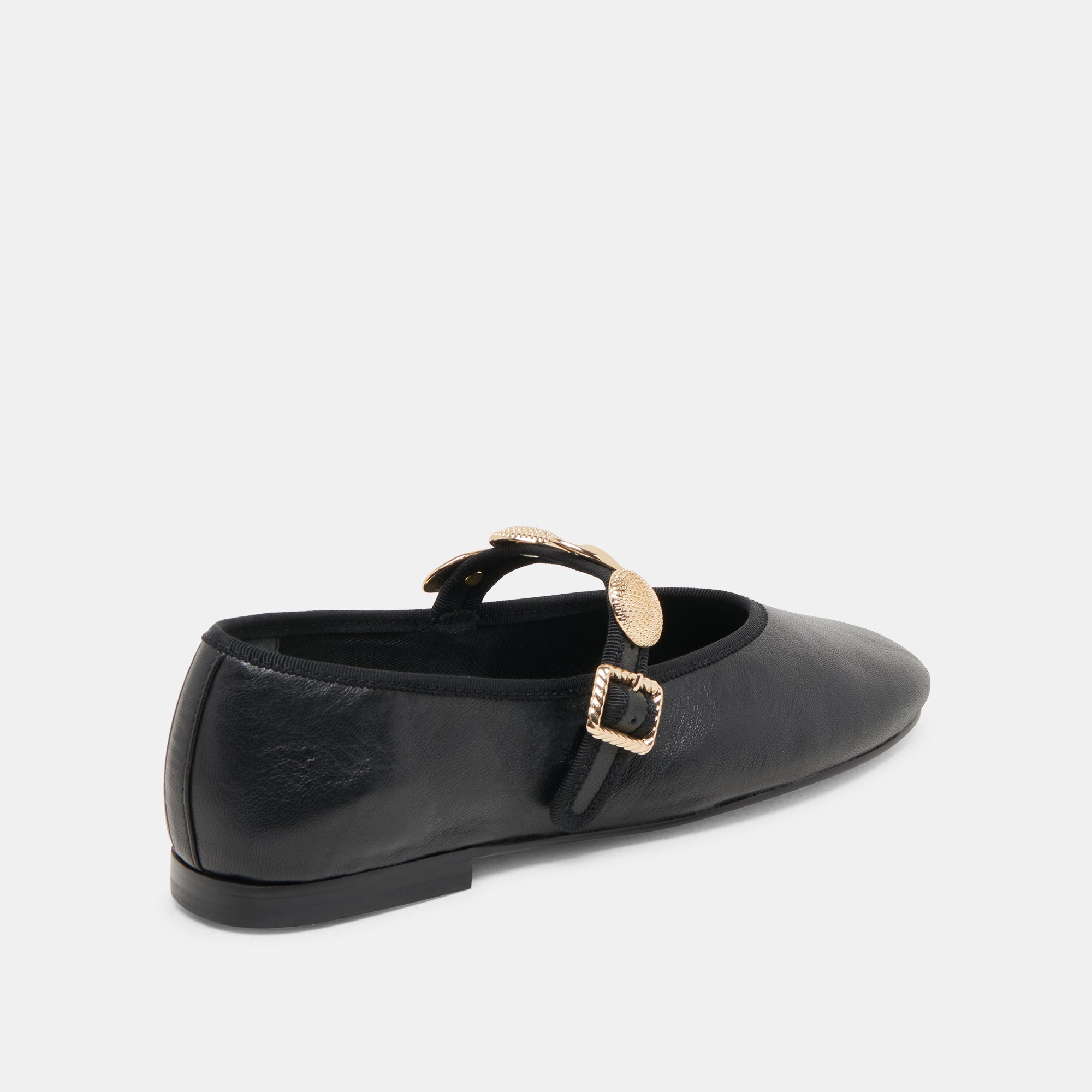 RELAN BALLET FLATS BLACK LEATHER - Image 5