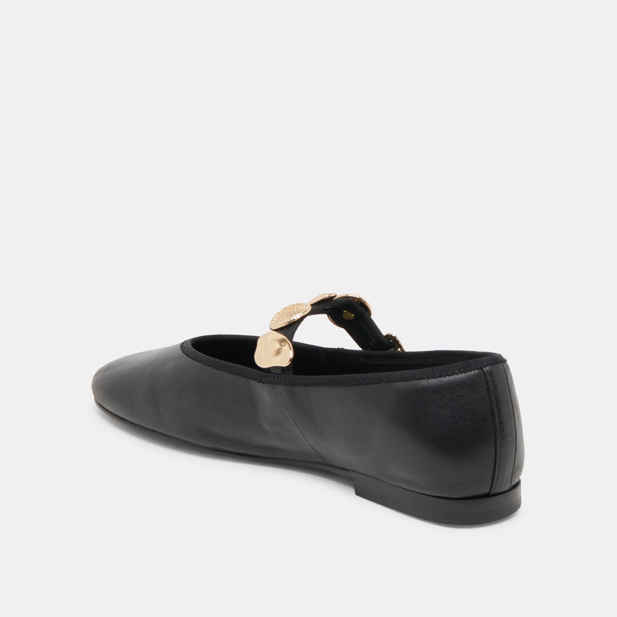 RELAN BALLET FLATS BLACK LEATHER - Image 7