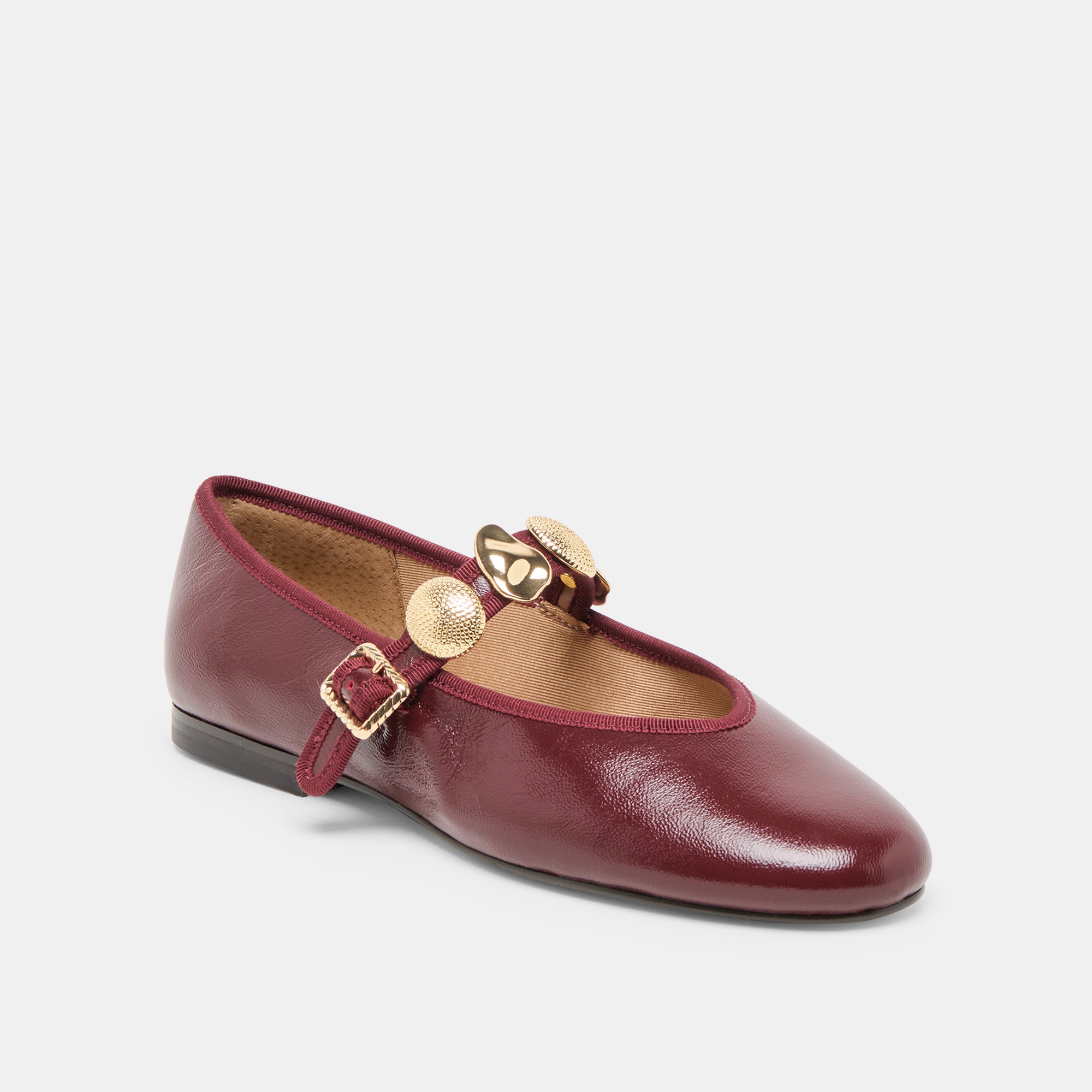 RELAN BALLET FLATS OXBLOOD LEATHER - Image 2