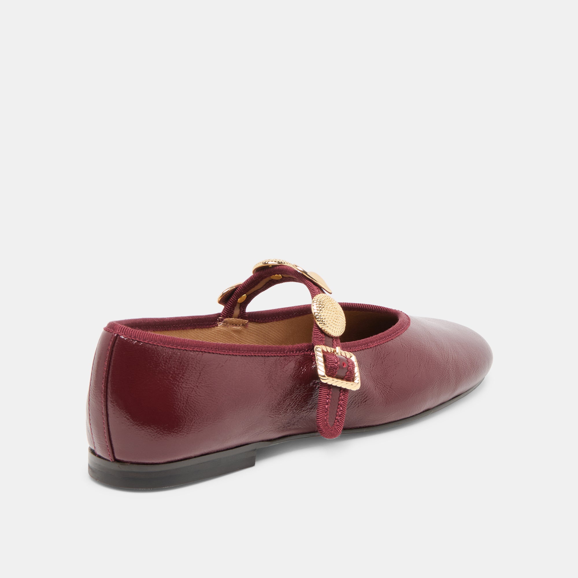 RELAN BALLET FLATS OXBLOOD LEATHER - Image 3