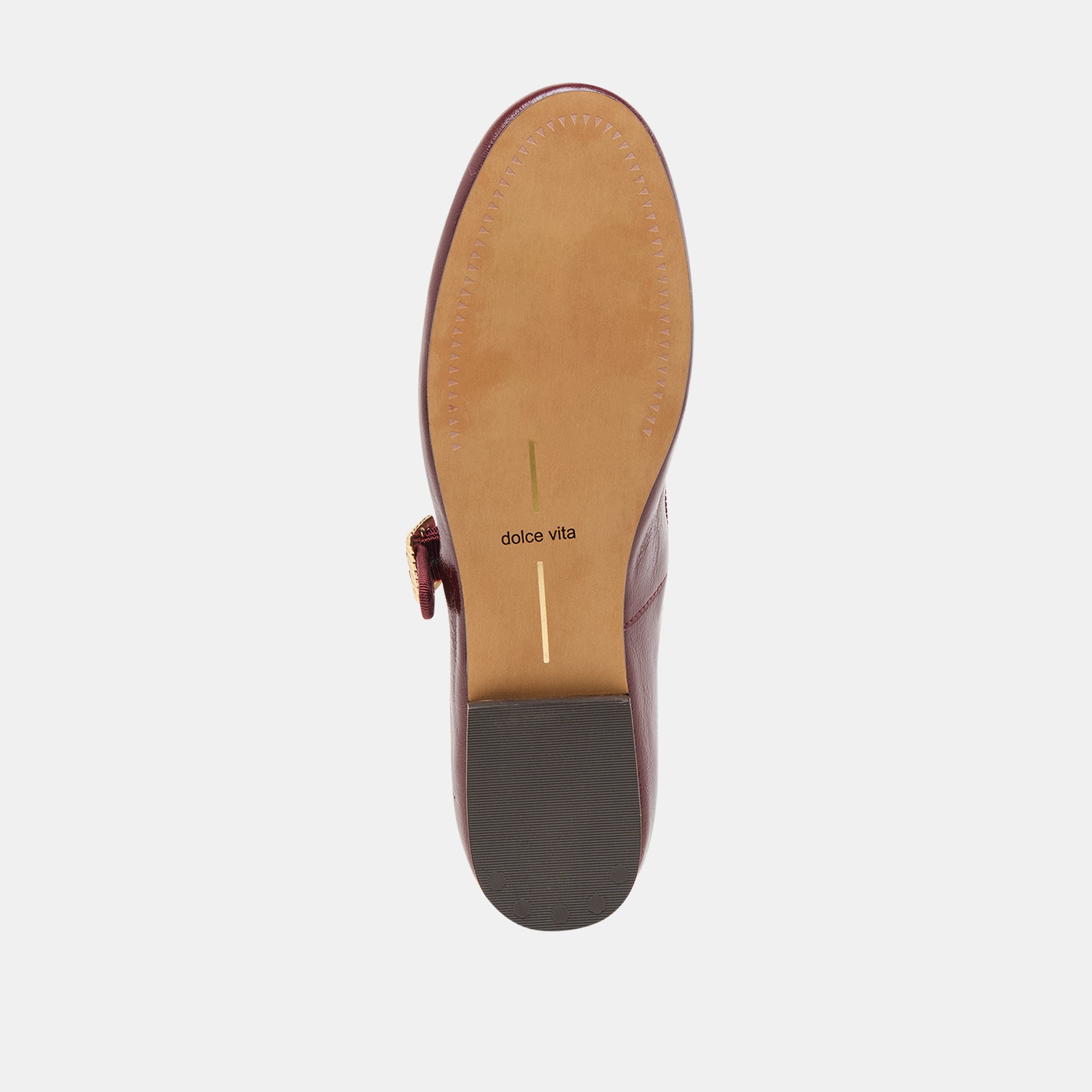 RELAN BALLET FLATS OXBLOOD LEATHER - Image 9