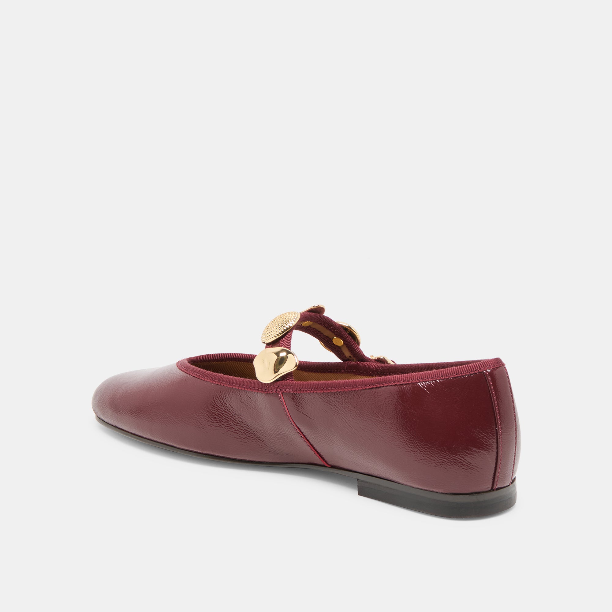 RELAN BALLET FLATS OXBLOOD LEATHER - Image 5