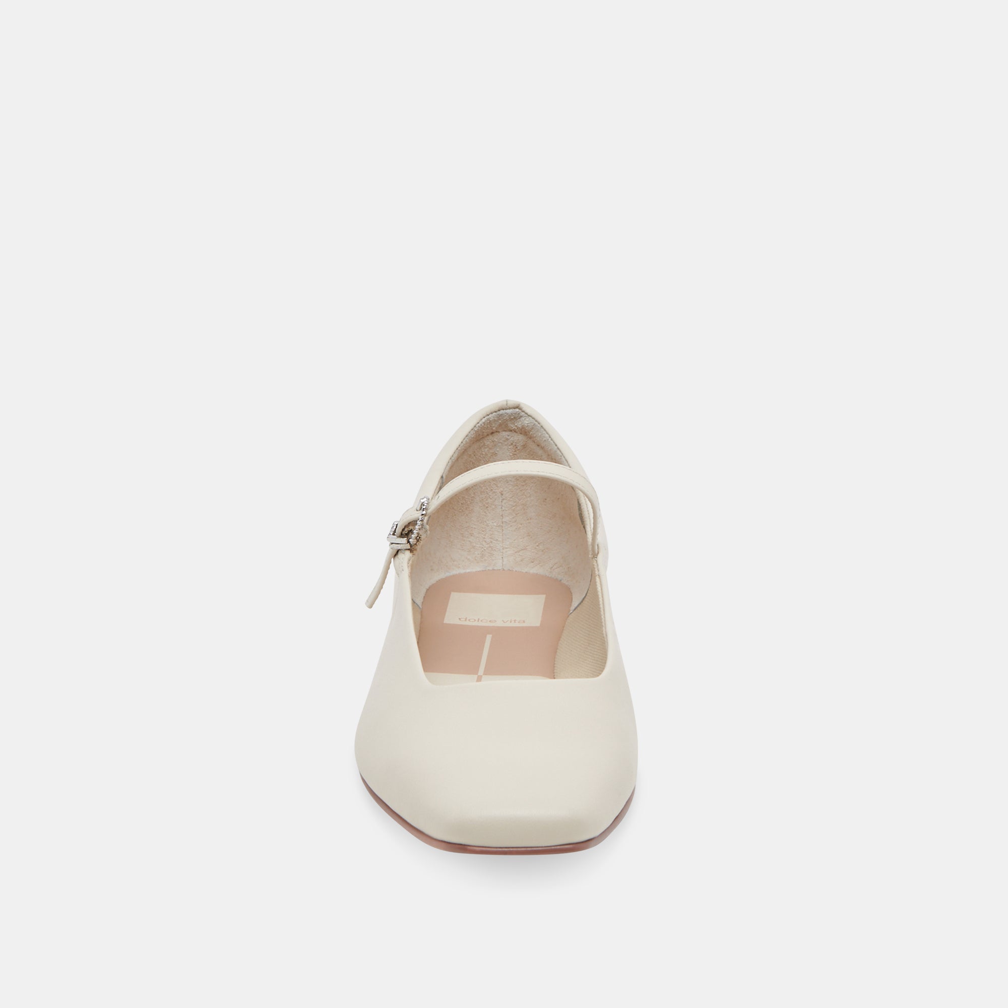 REYES BALLET FLATS IVORY LEATHER - Image 14