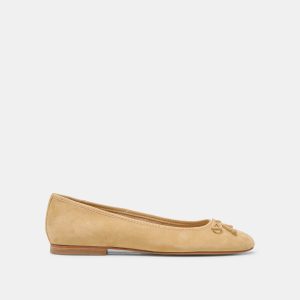 RITLA BALLET FLATS HONEY SUEDE