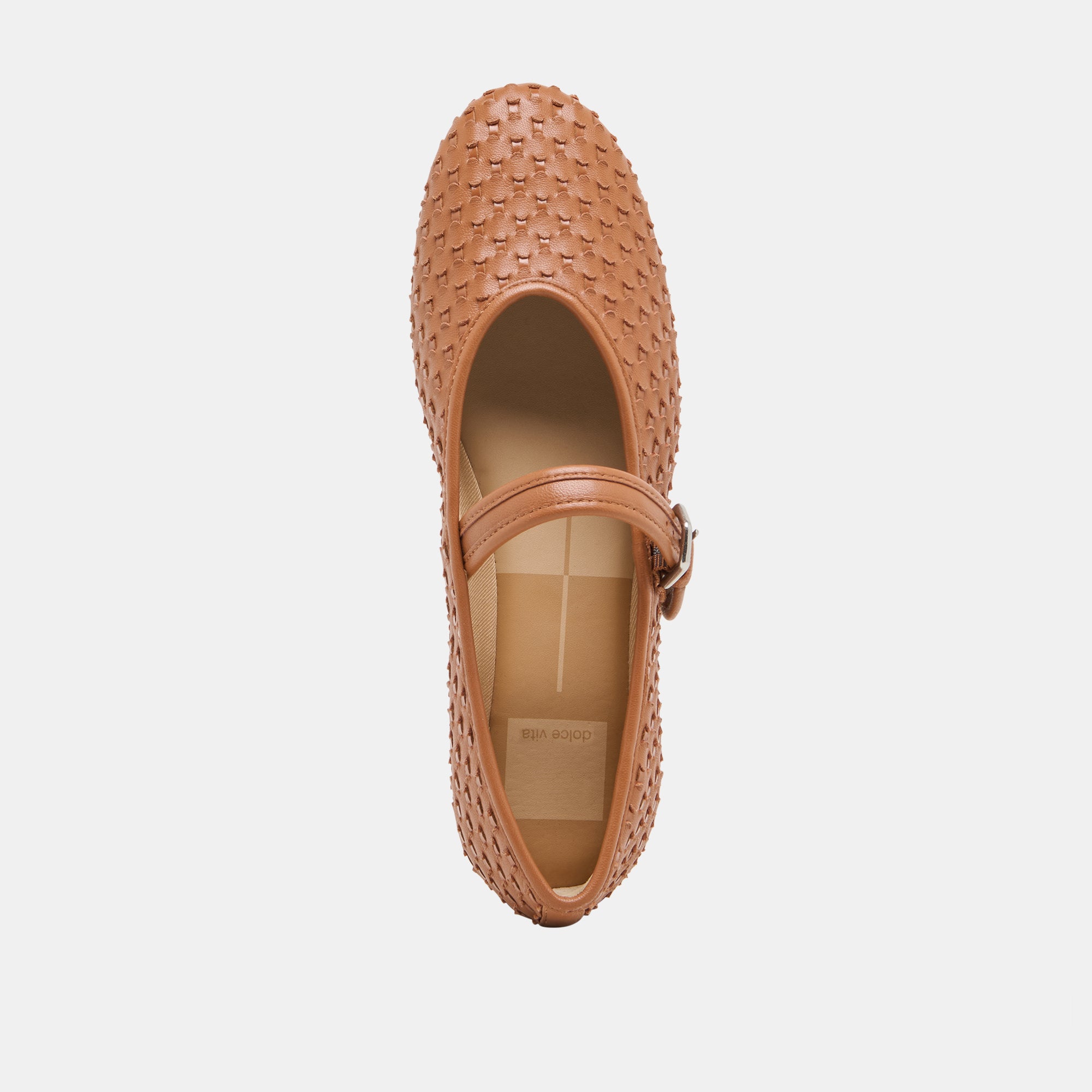 ROSLYN WOVEN BALLET FLATS SADDLE WOVEN LEATHER - Image 10