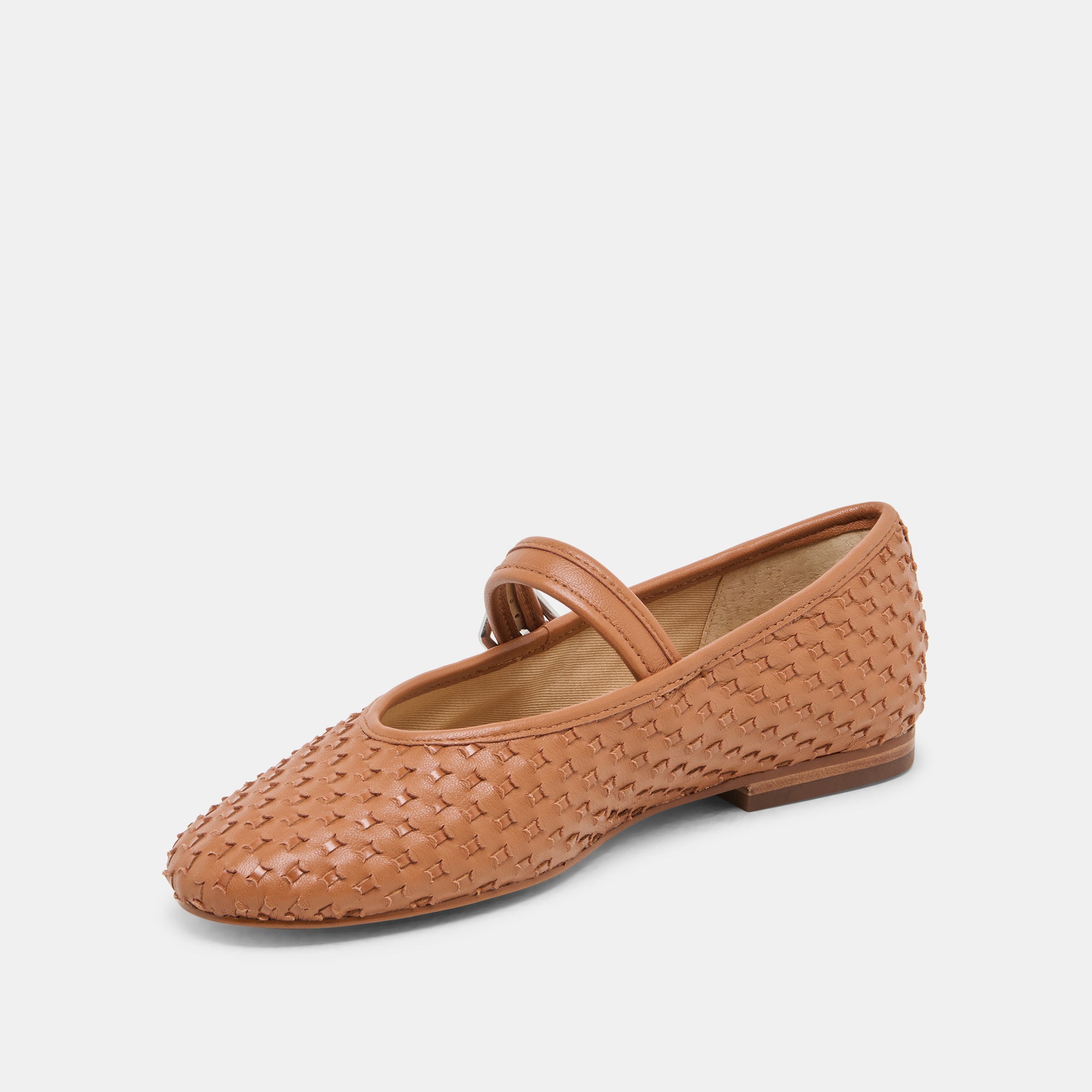 ROSLYN WOVEN BALLET FLATS SADDLE WOVEN LEATHER - Image 6