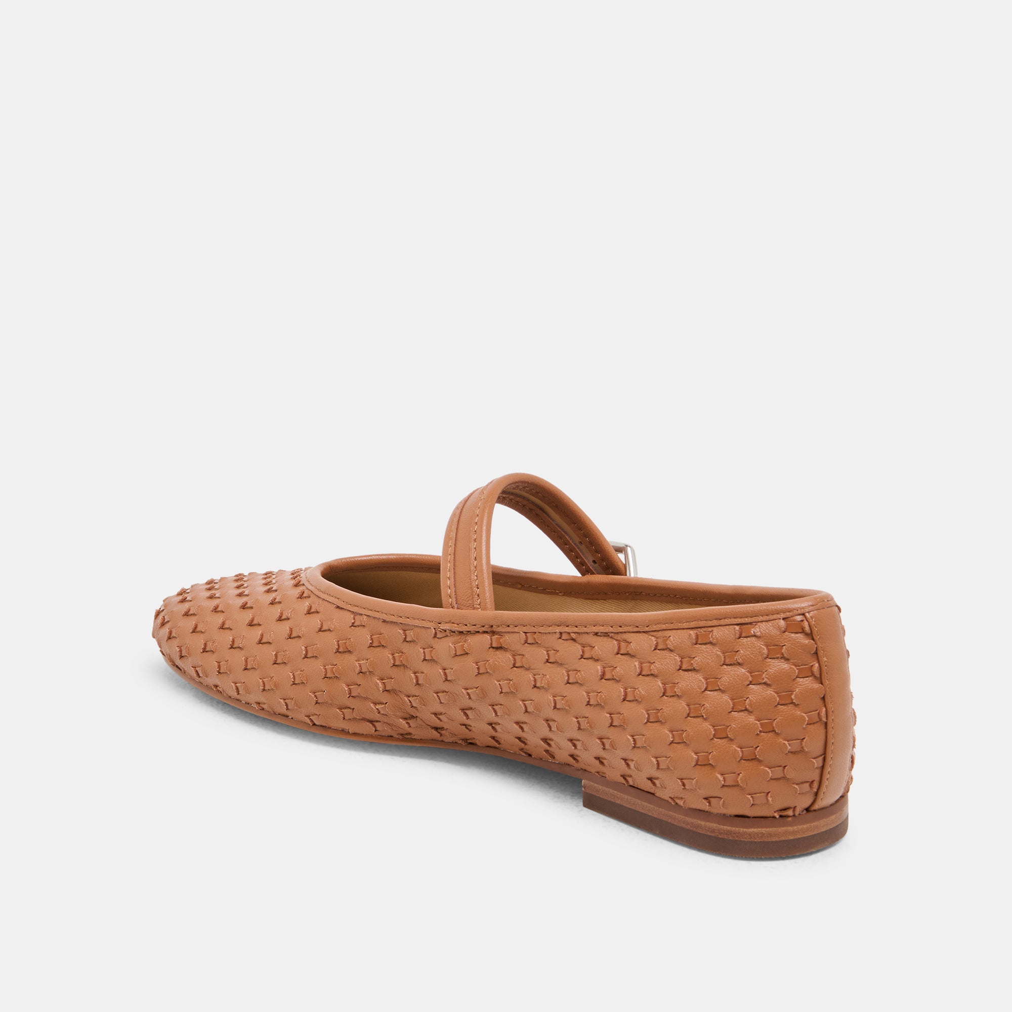 ROSLYN WOVEN BALLET FLATS SADDLE WOVEN LEATHER - Image 7
