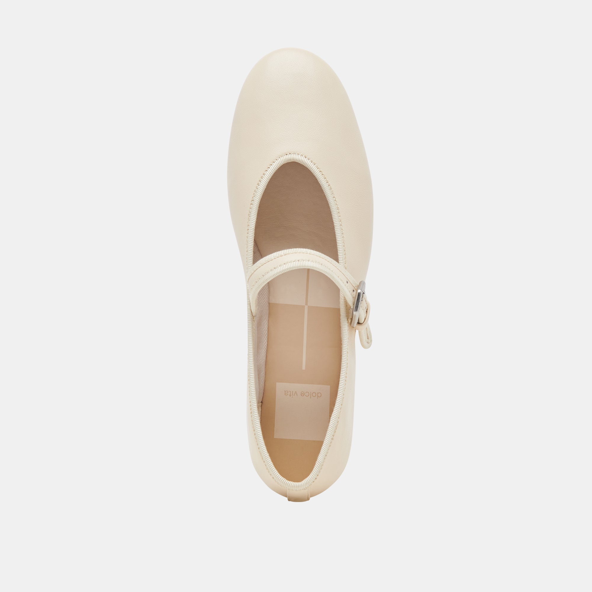 ROSLYN BALLET FLATS CREME LEATHER - Image 16