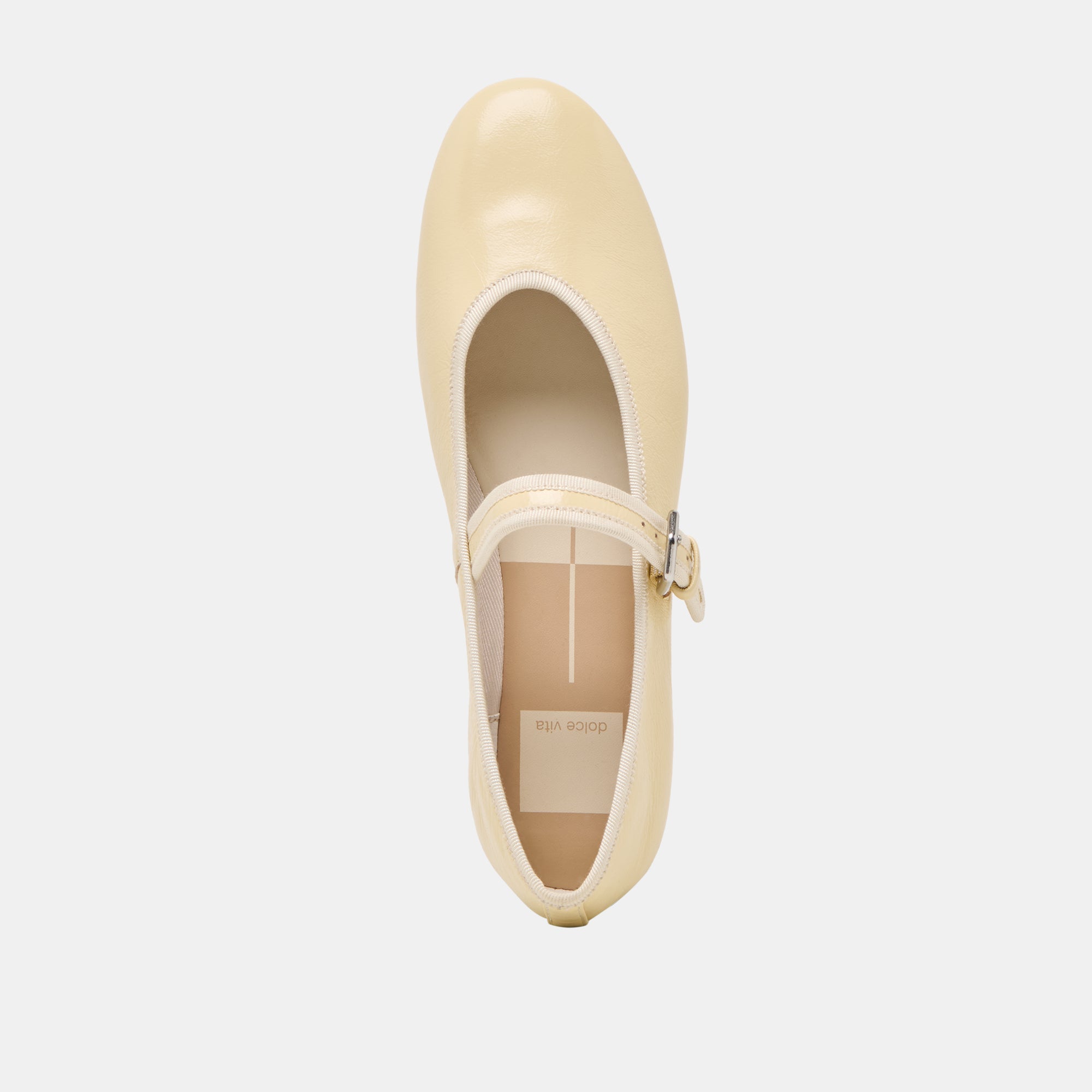 ROSLYN BALLET FLATS LIGHT YELLOW LEATHER - Image 8