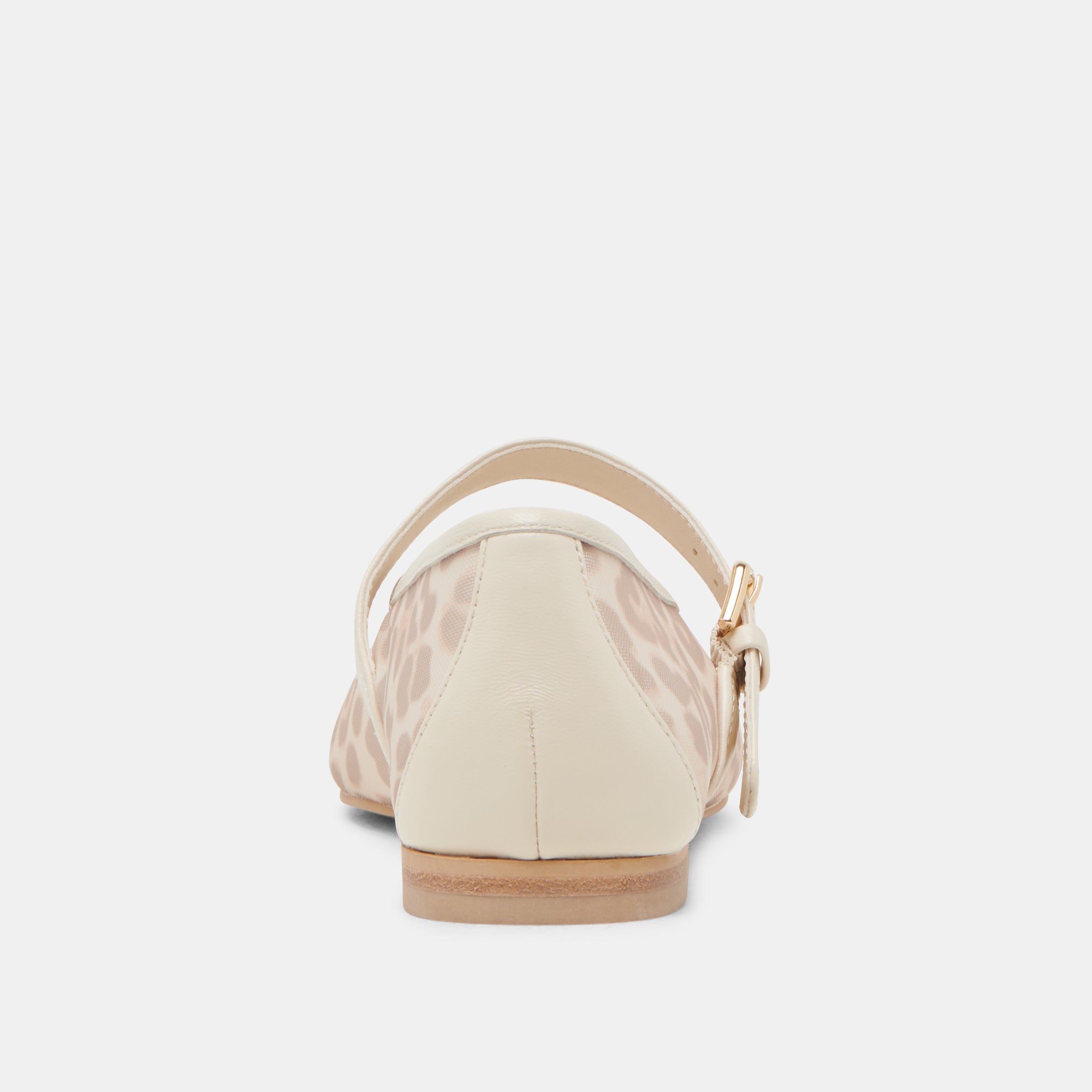 ROSLYN BALLET FLATS WHITE LEOPARD MESH - Image 10