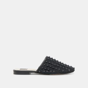 ROVA BEAD FLATS ONYX BEADED MESH