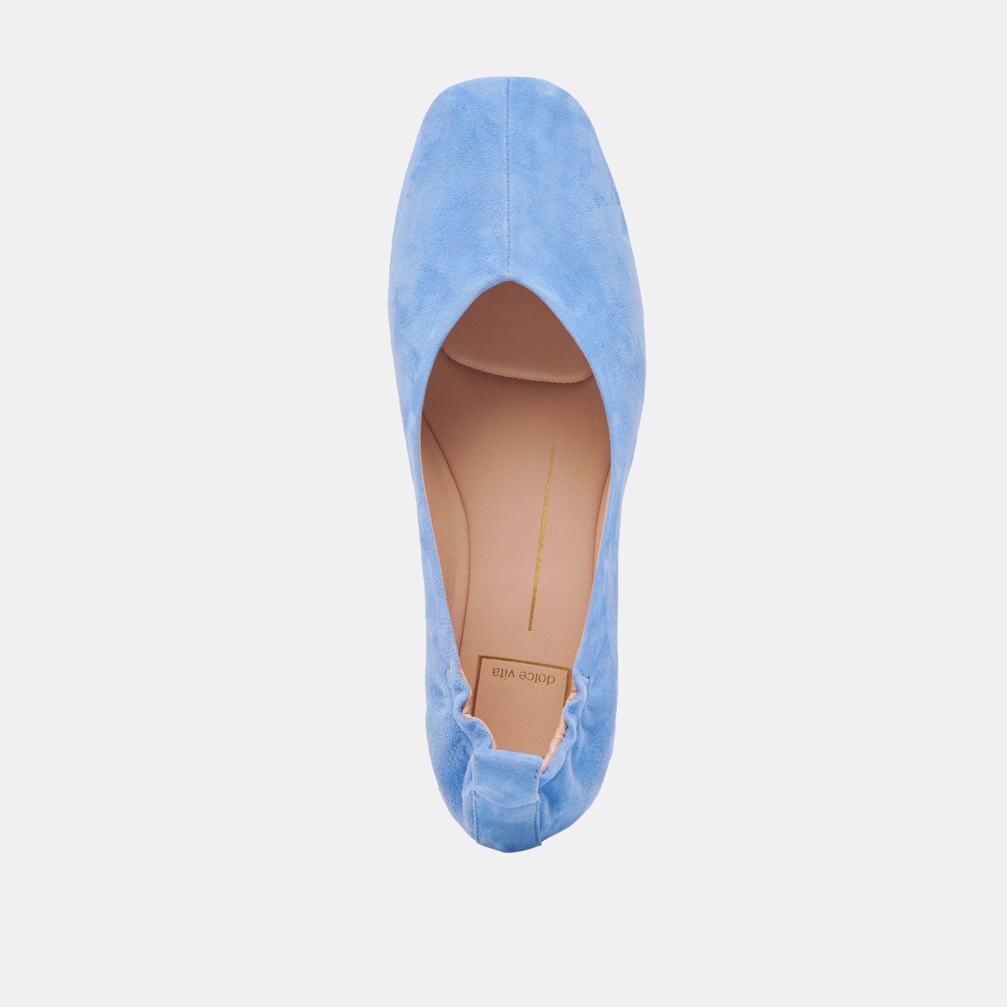 VINNIE BALLET FLATS DUSTY BLUE SUEDE - Image 11