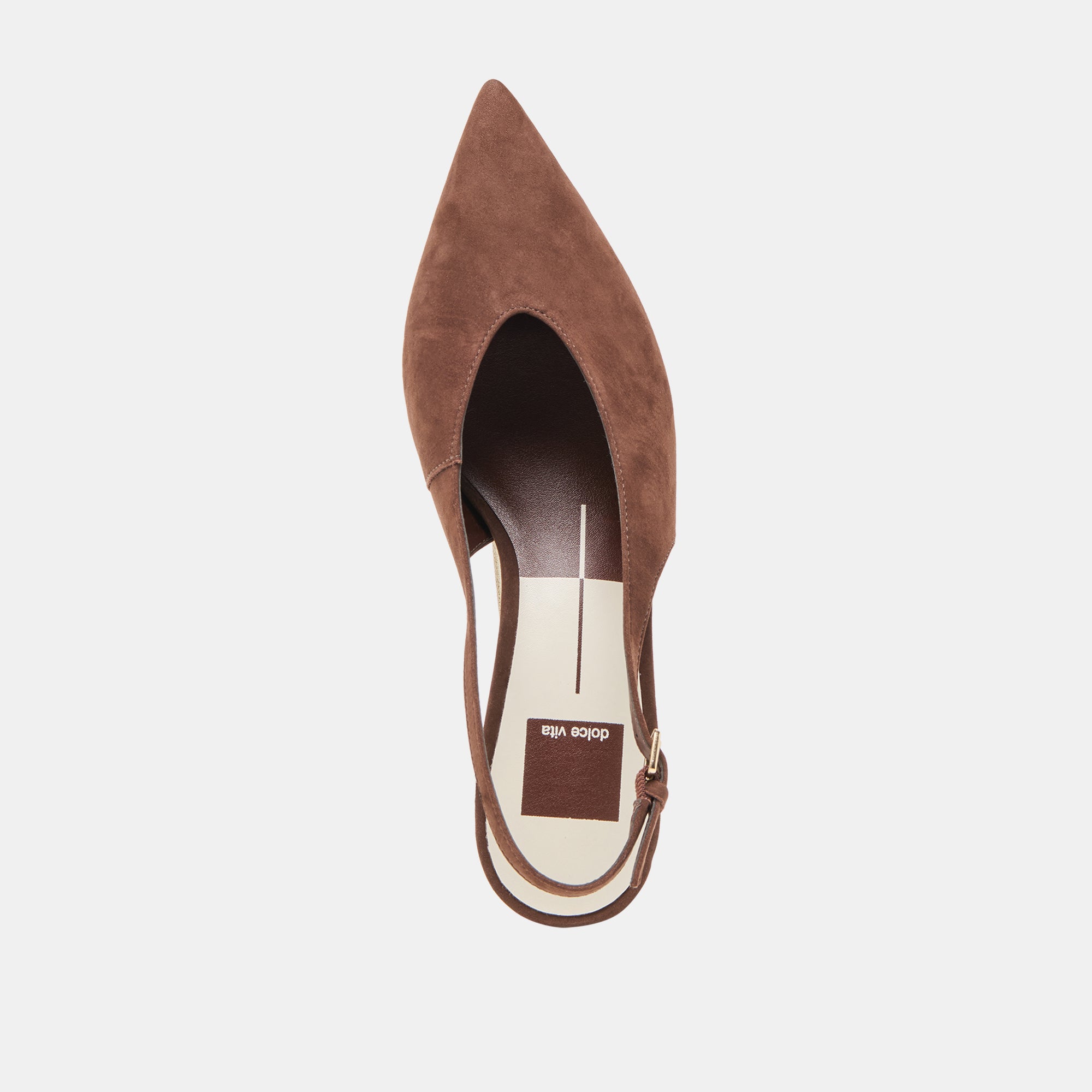 ALENNA HEELS DK BROWN SUEDE - Image 10