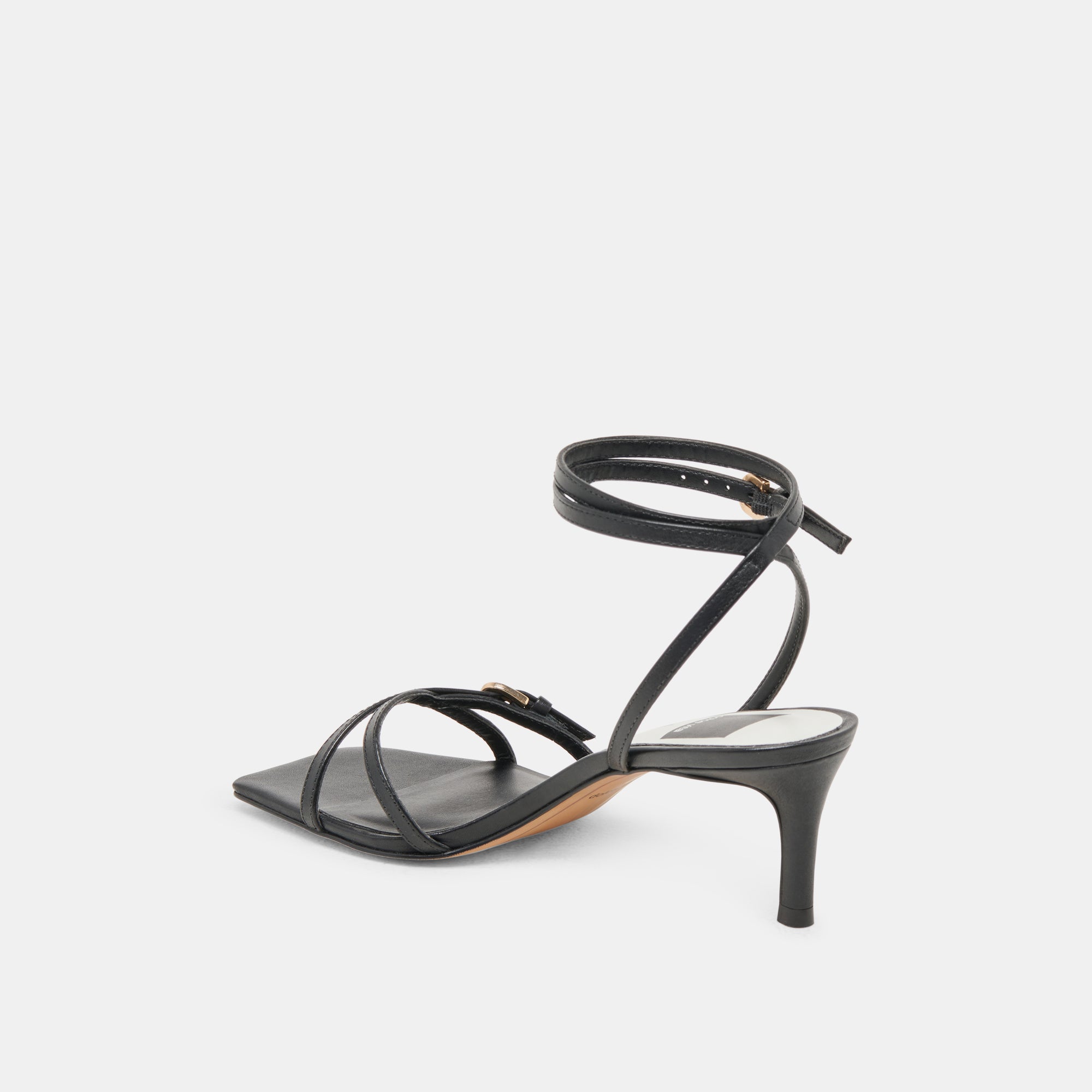 BAMBY HEELS BLACK LEATHER - Image 8