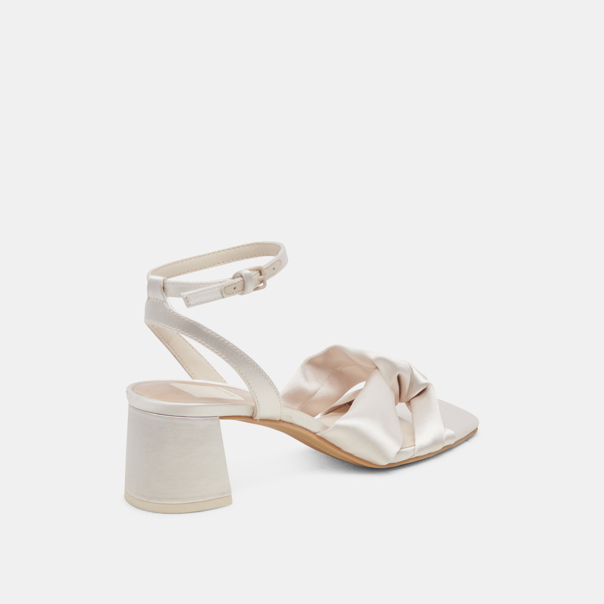 BRENNA HEELS IVORY SATIN - Image 5