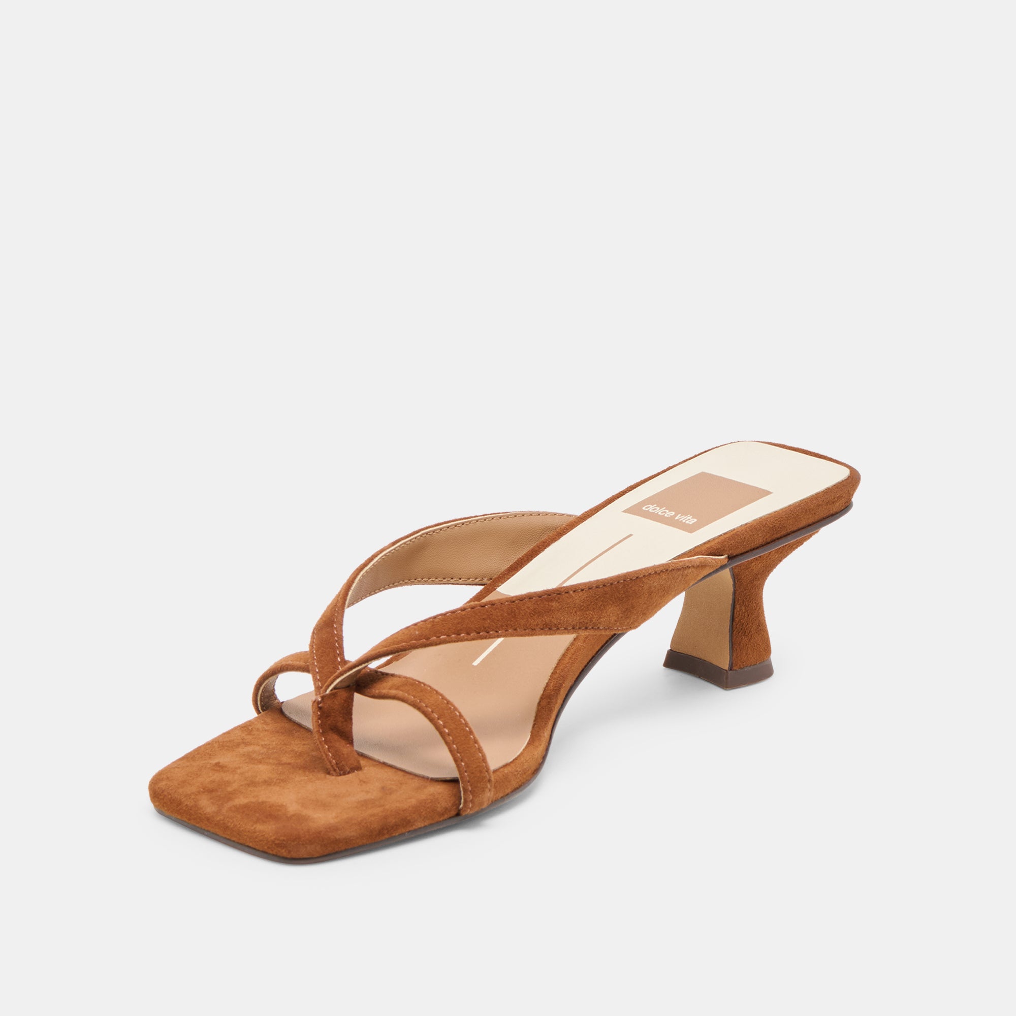 BREVEL HEELS DK BROWN SUEDE - Image 6