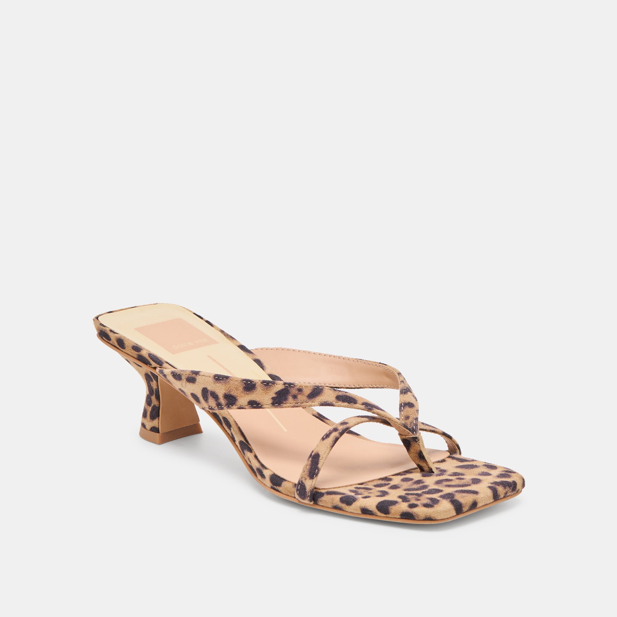 BREVEL HEELS DK LEOPARD PRINTED SUEDE - Image 2