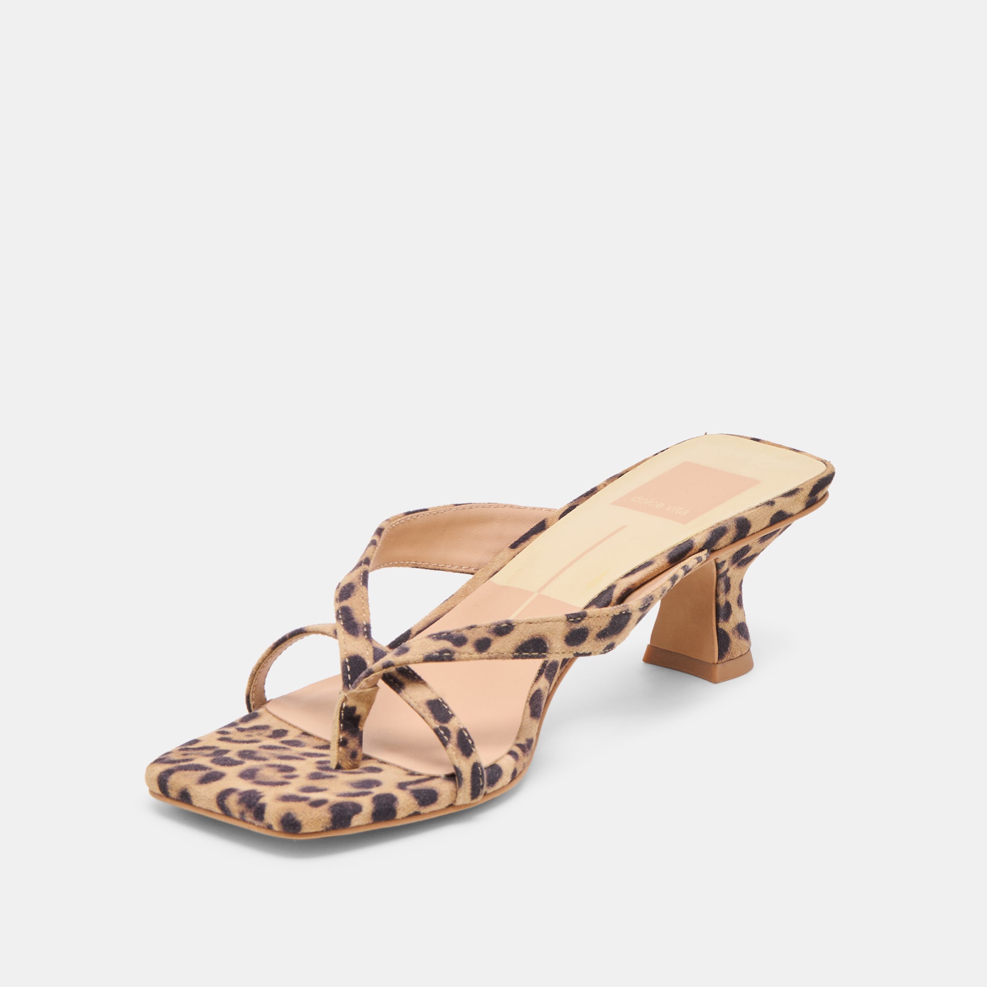 BREVEL HEELS DK LEOPARD PRINTED SUEDE - Image 4