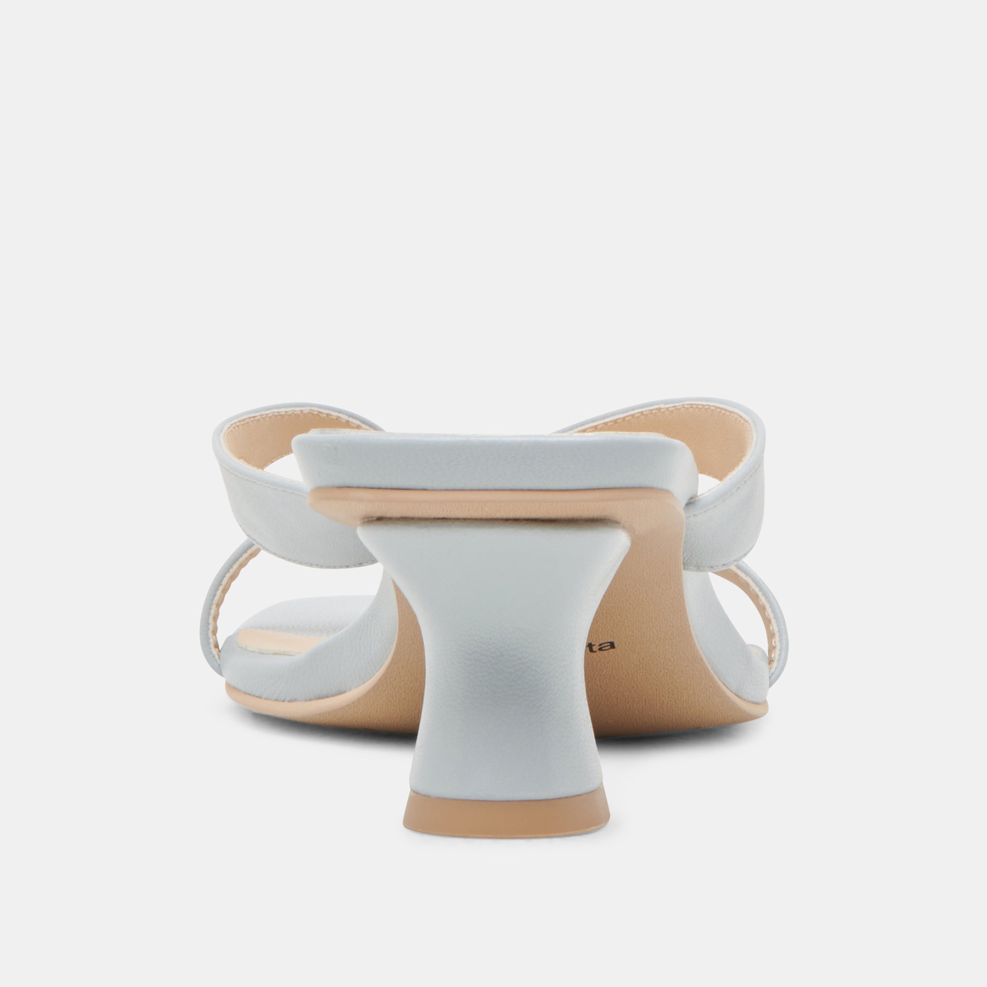 BREVEL WIDE HEELS LIGHT BLUE LEATHER - Image 7